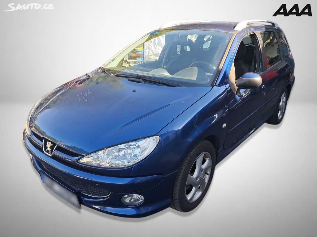Peugeot 206, 1.6 16V, Serv.kniha, po STK