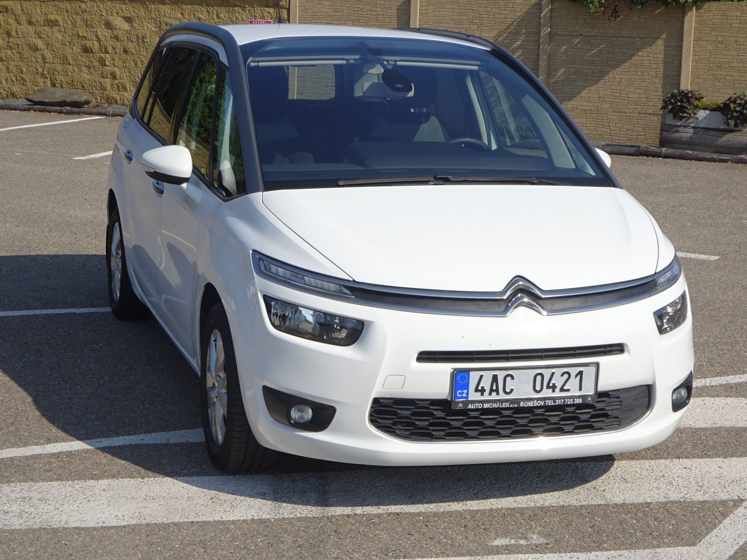 Citroën Grand C4 Picasso, 1.6 HDI (85 kw) 1.Maj.serv.kní