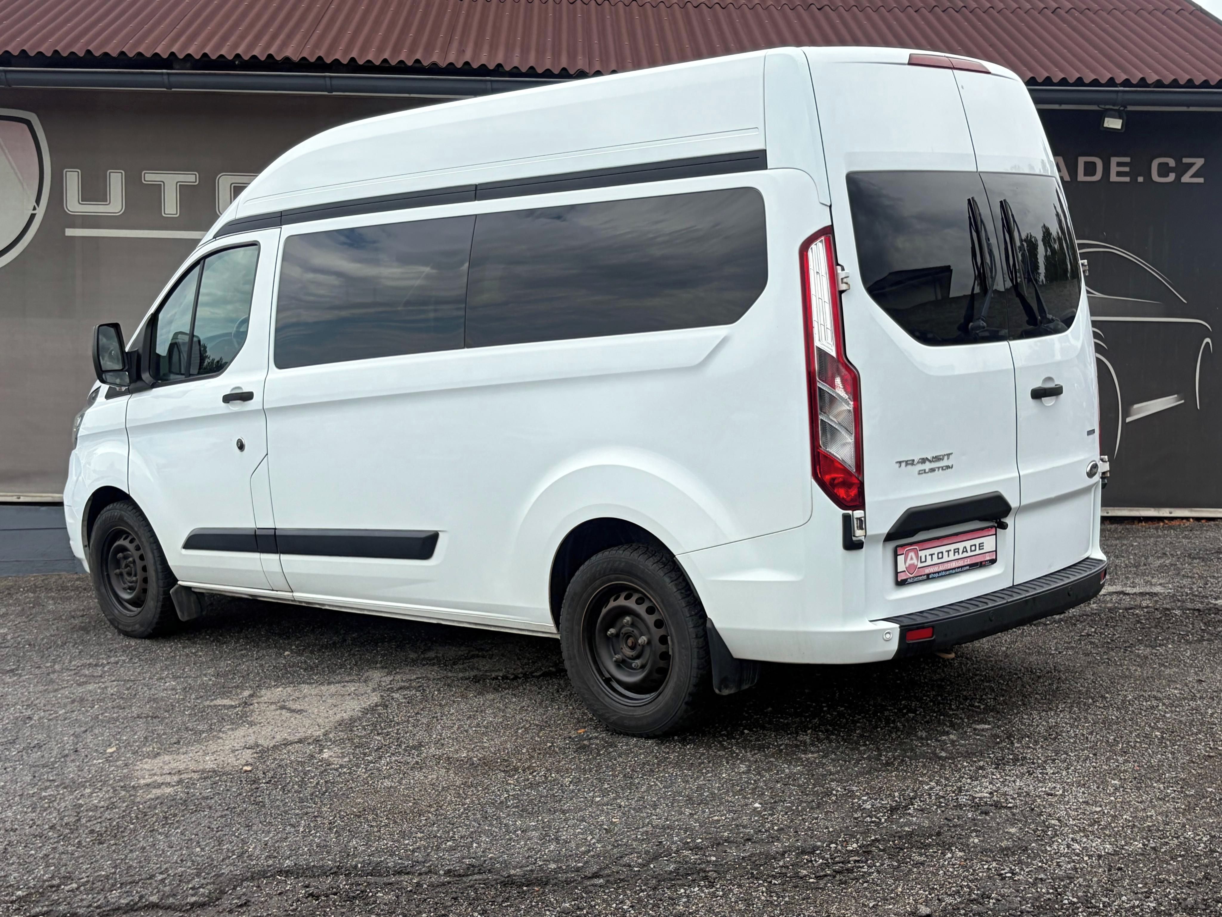 Ford Transit Custom, 2.0 TDCi 96kW, 7 sedaček, DPH - fotka 3