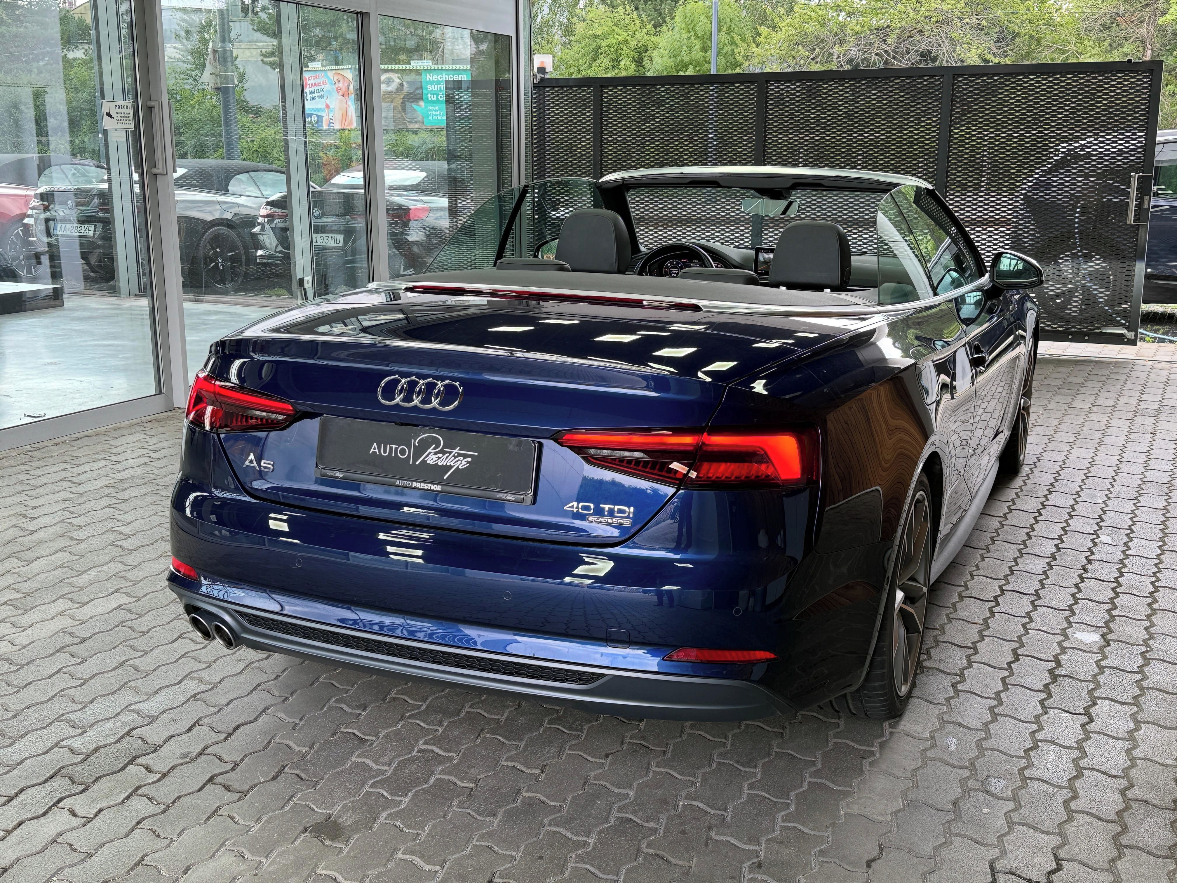 Audi A5, 40 tdi Cabrio Sline Tažné - fotka 5
