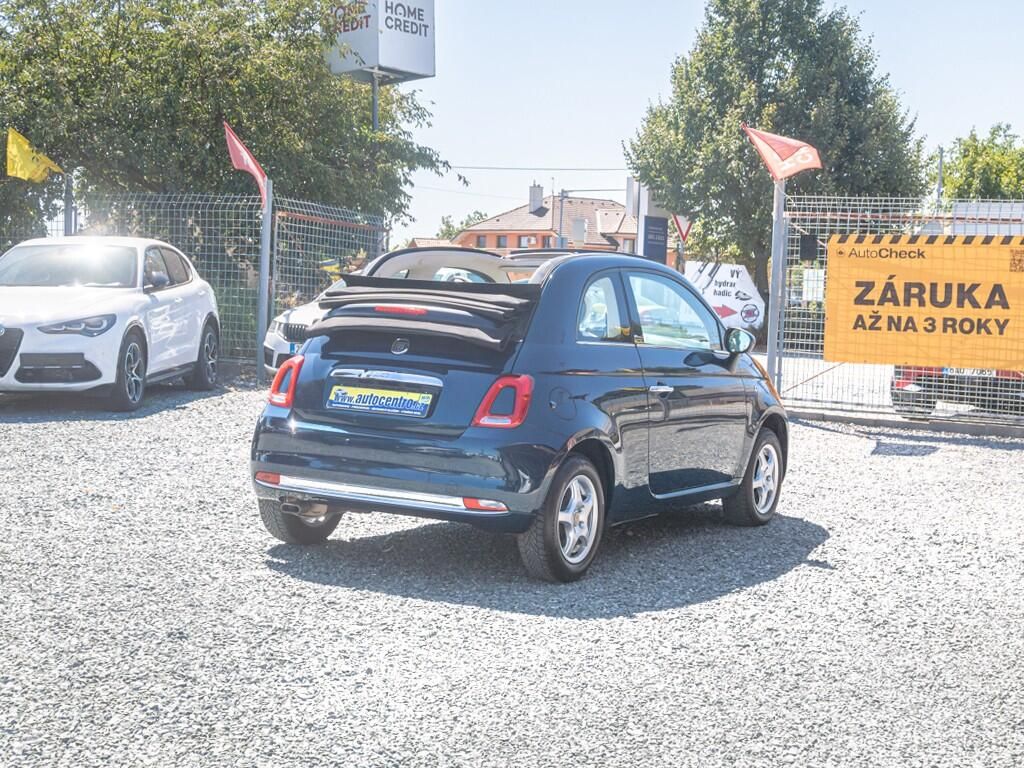 Fiat 500, 1.2i 51KW – KABRIO - fotka 5