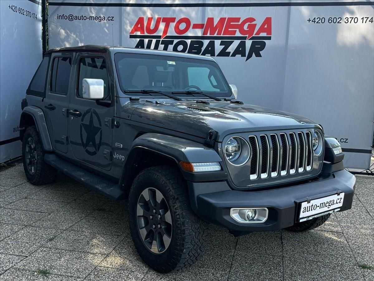 Jeep Wrangler, 2,0 SAHARA-OVERLAND-CZ-HARDTOP - fotka 3