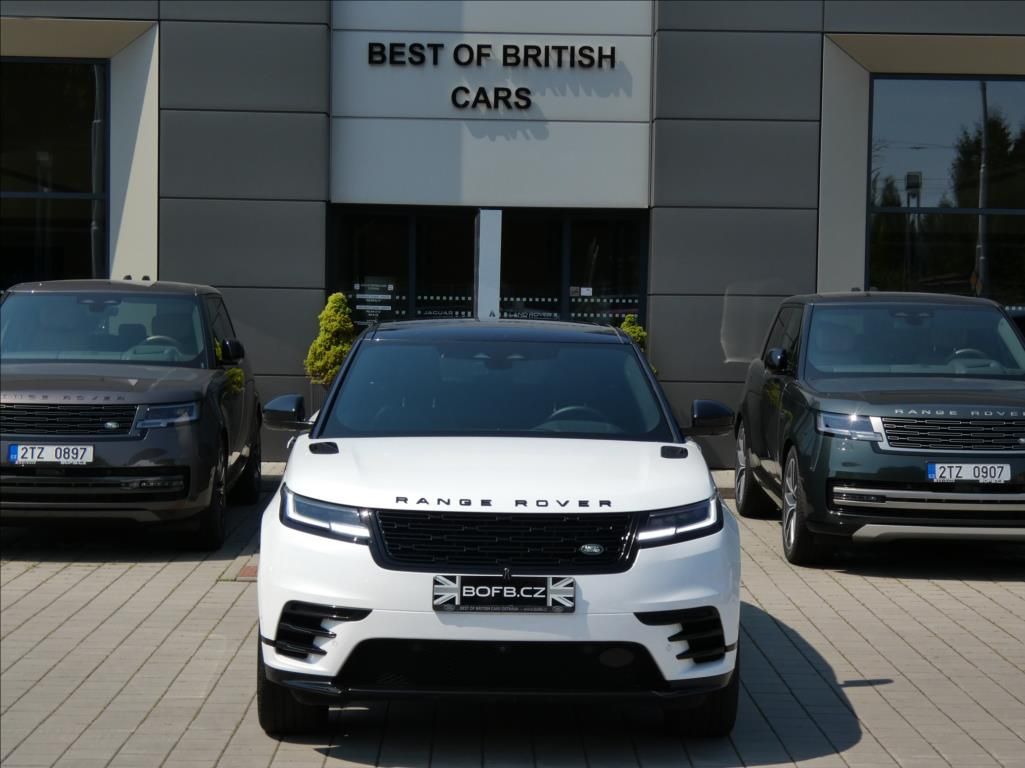 Land Rover Range Rover Velar, 3,0 D300 Dynam HSE,1maj,ČR,DPH