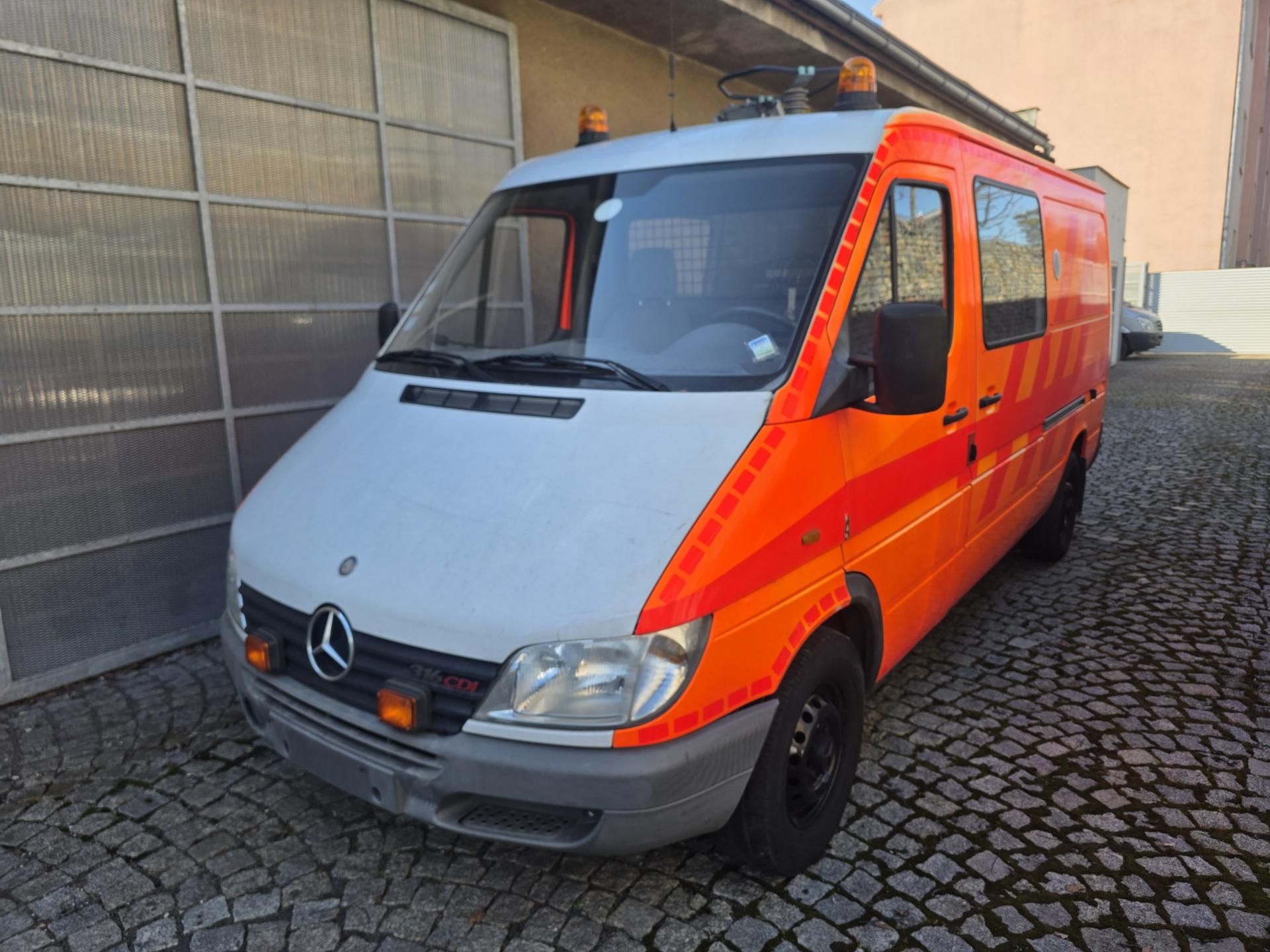 Mercedes-Benz Sprinter, 270CD 5valec 67 tkm  montážní - fotka 2
