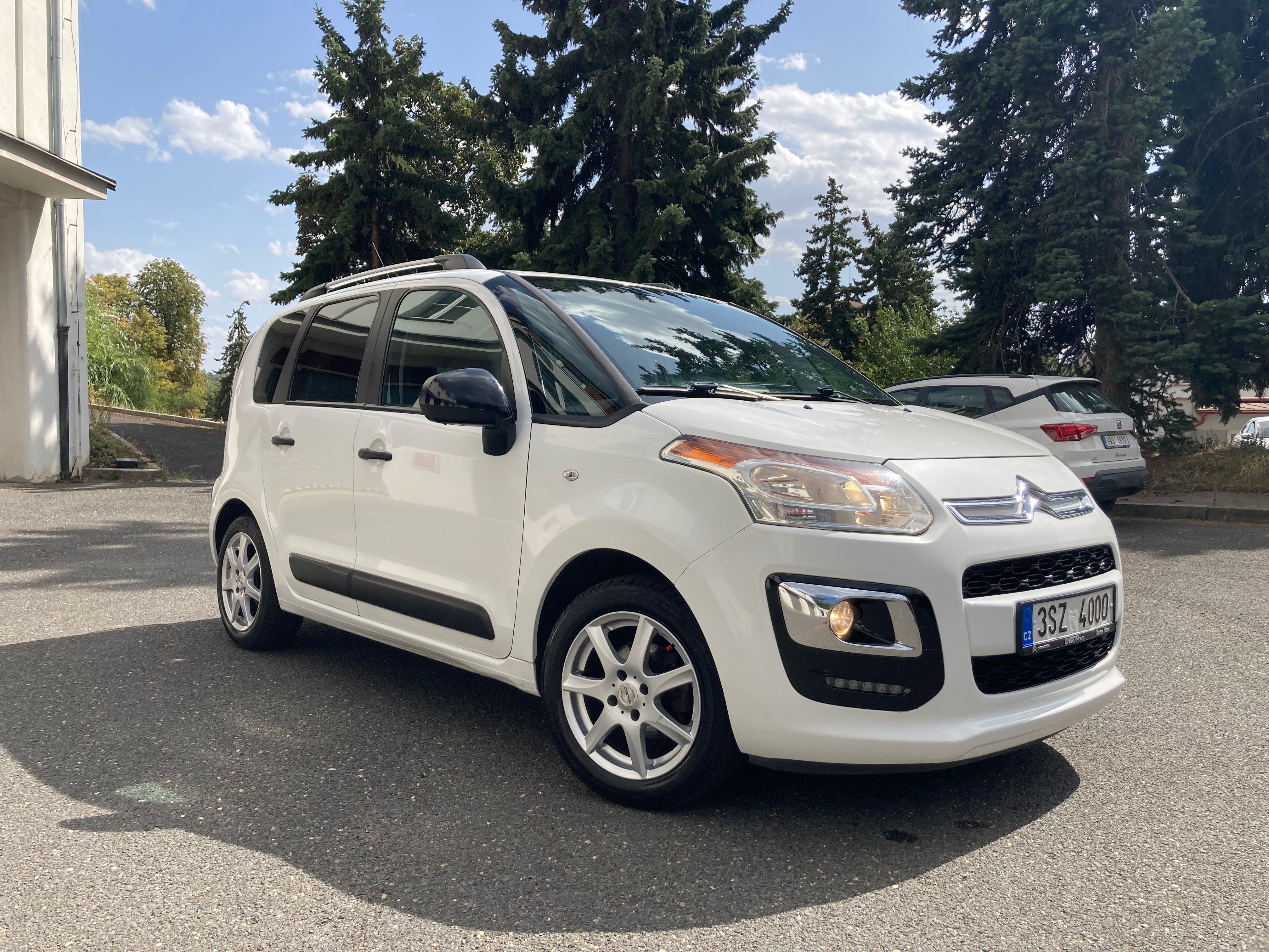 Citroën C3 Picasso, 1.6HDi73kW Tažné ALU16" ČR STK