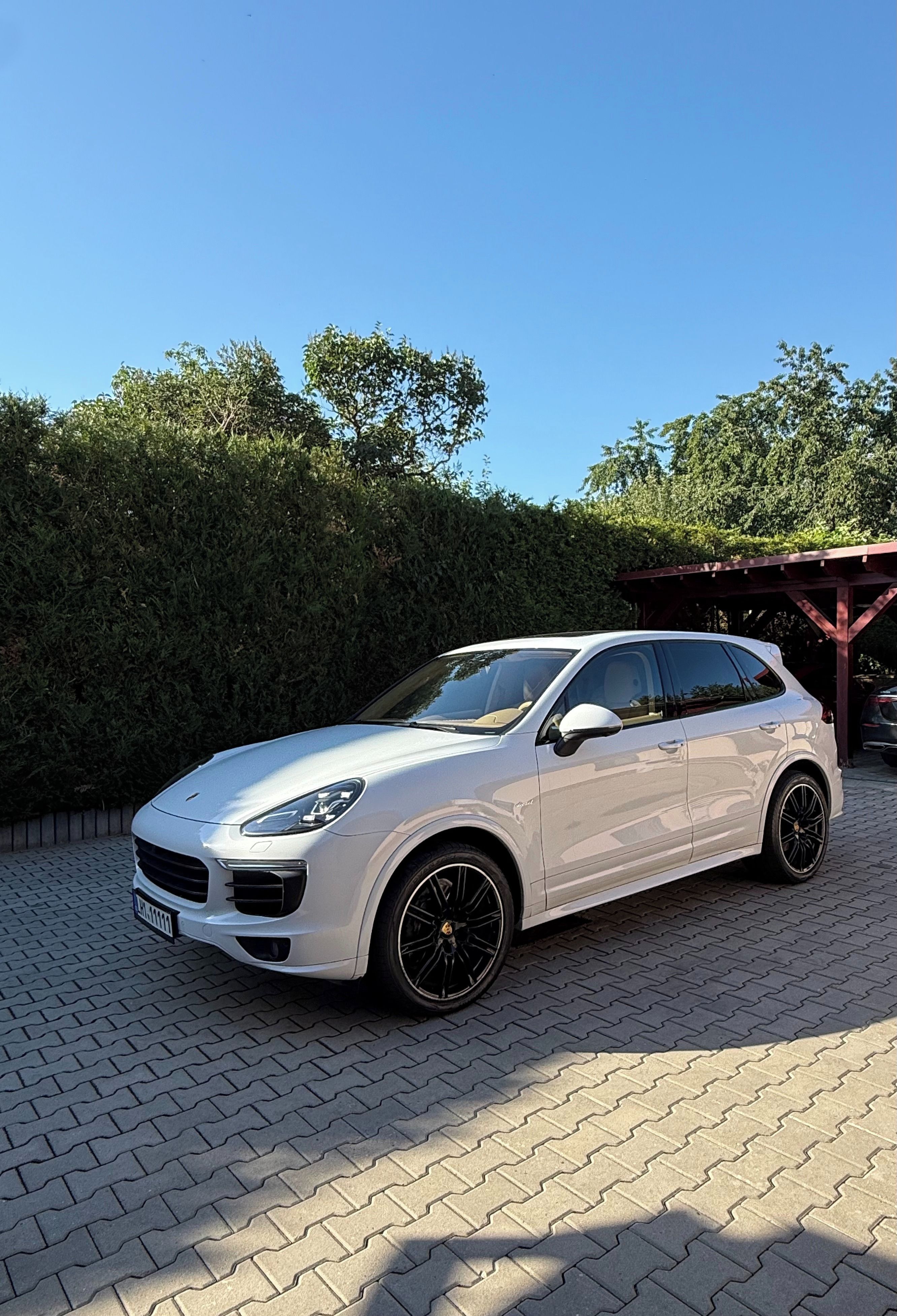 Porsche Cayenne, Porsche Cayenne 2017 white - fotka 2