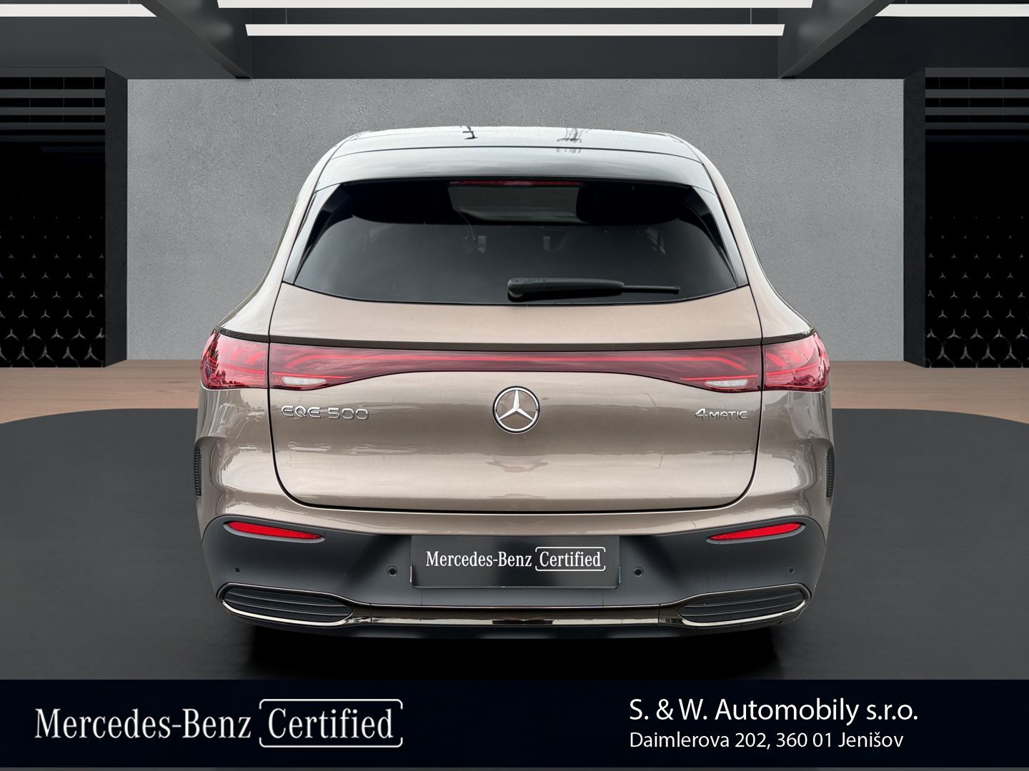 Mercedes-Benz EQE, 500 4MATIC SUV Electric Art Ed - fotka 6