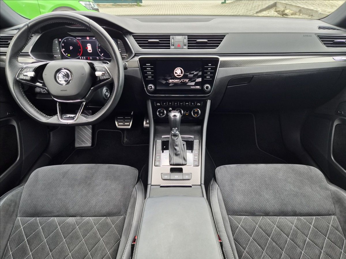 Škoda Superb, 2,0 TDi DSG SPORTLINE *CANTON* - fotka 6