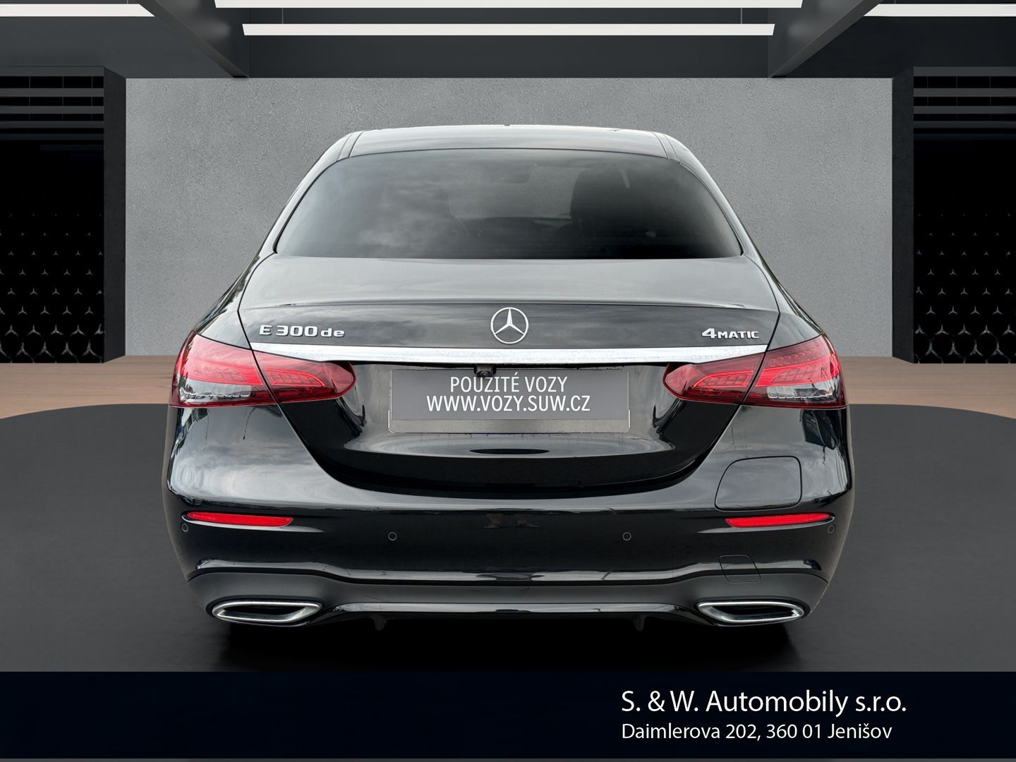 Mercedes-Benz Třídy E, E 300de 4MATIC - fotka 6