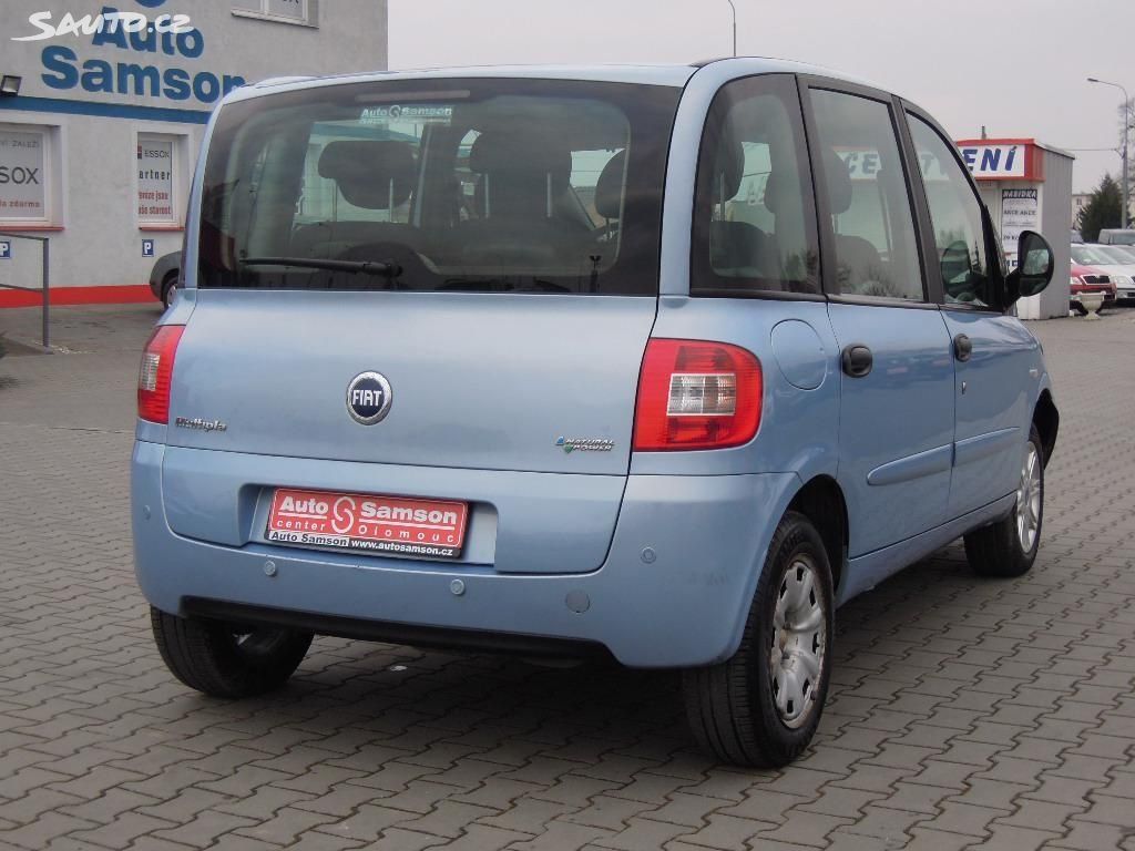Fiat Multipla, 1,6 *ABS* CNG NA DÍLY - fotka 5