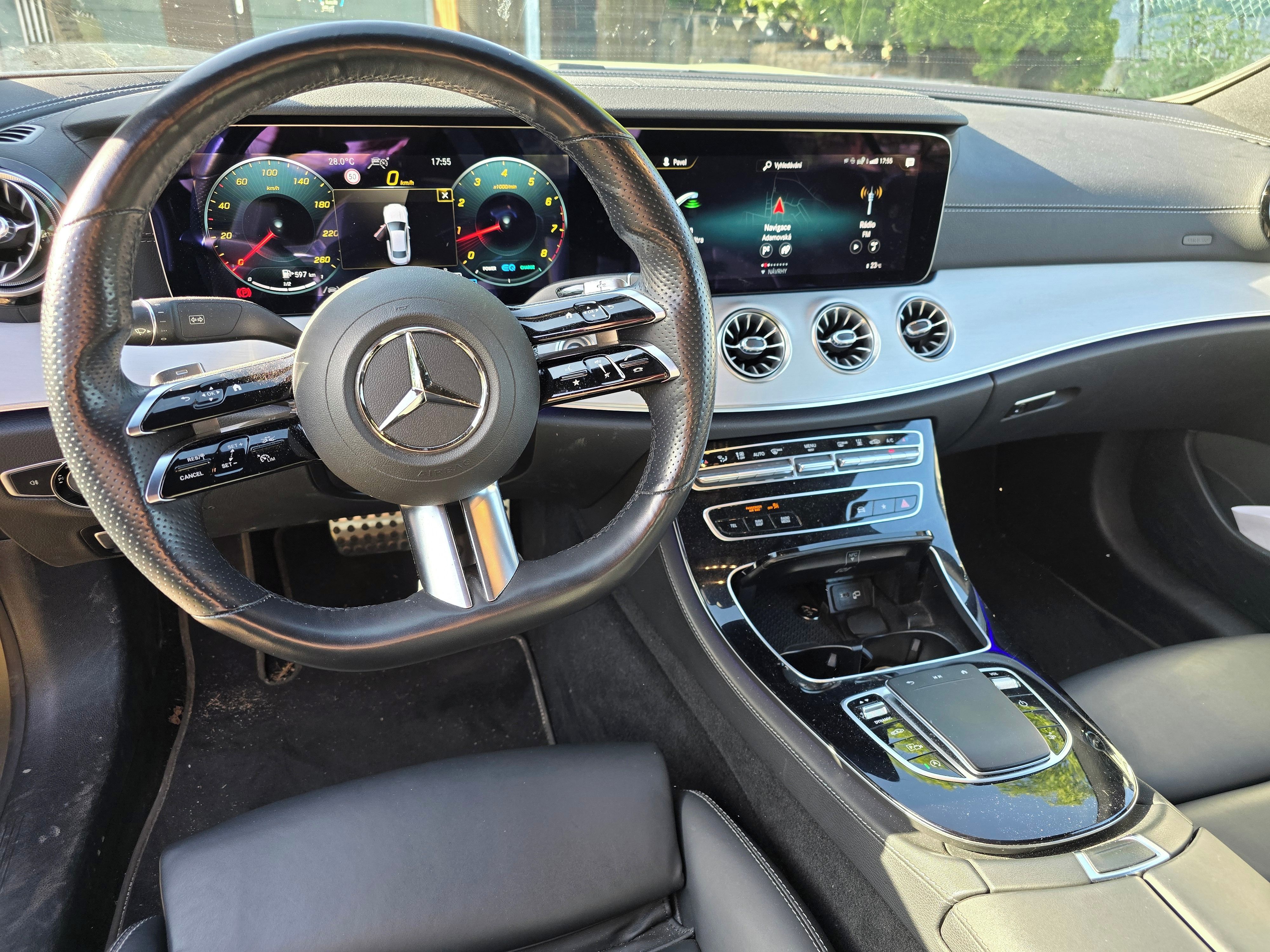 Mercedes-Benz Třídy E, E kupé 450, Pano, Vzduch, Bur+ - fotka 6