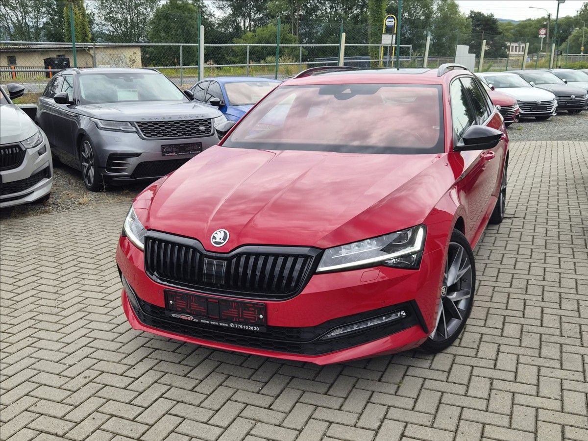 Škoda Superb, 2,0 TDi DSG SPORTLINE *CANTON*
