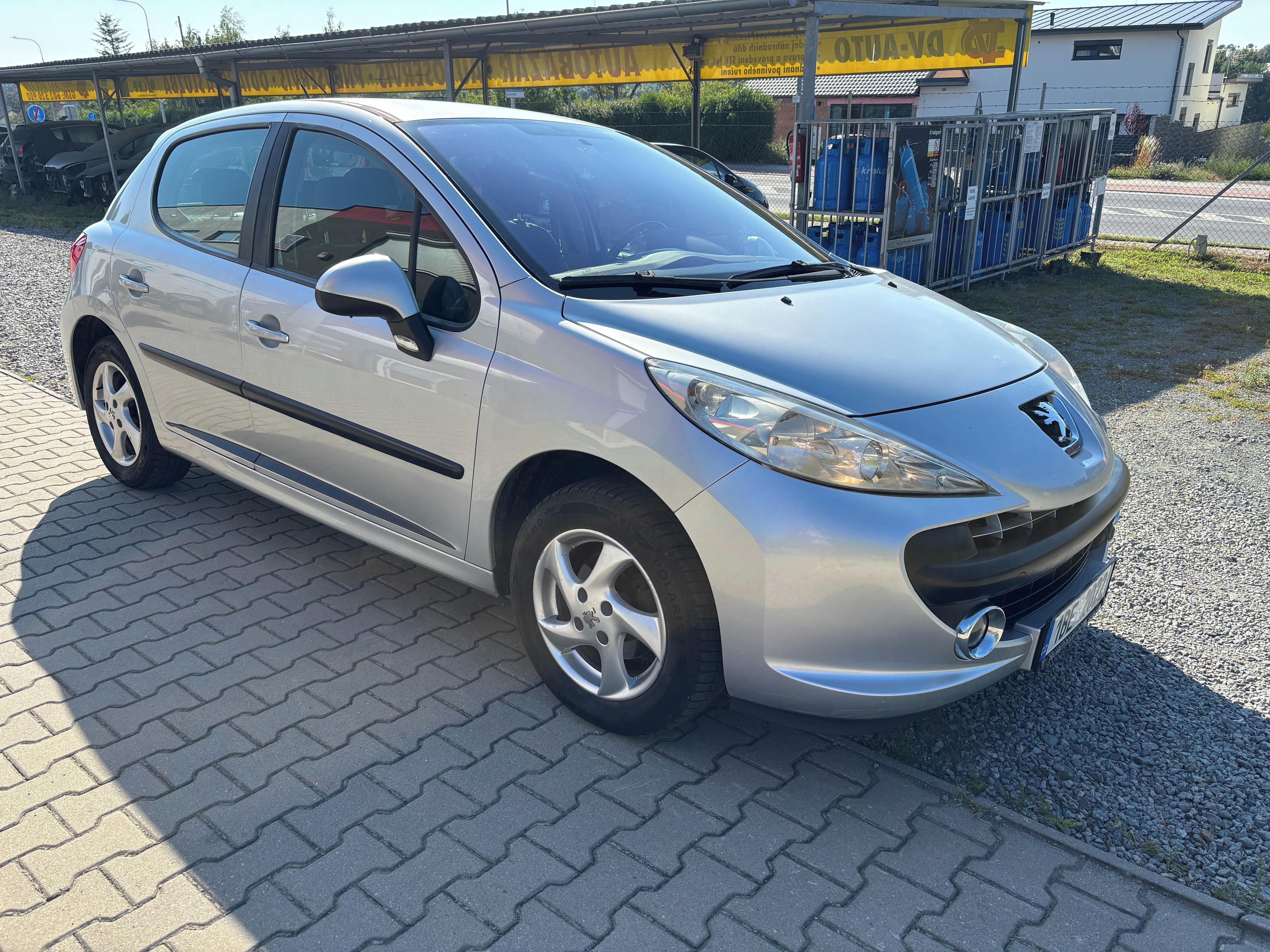 Peugeot 207, 1.4HDi 50kW, nová TK, KLIMA
