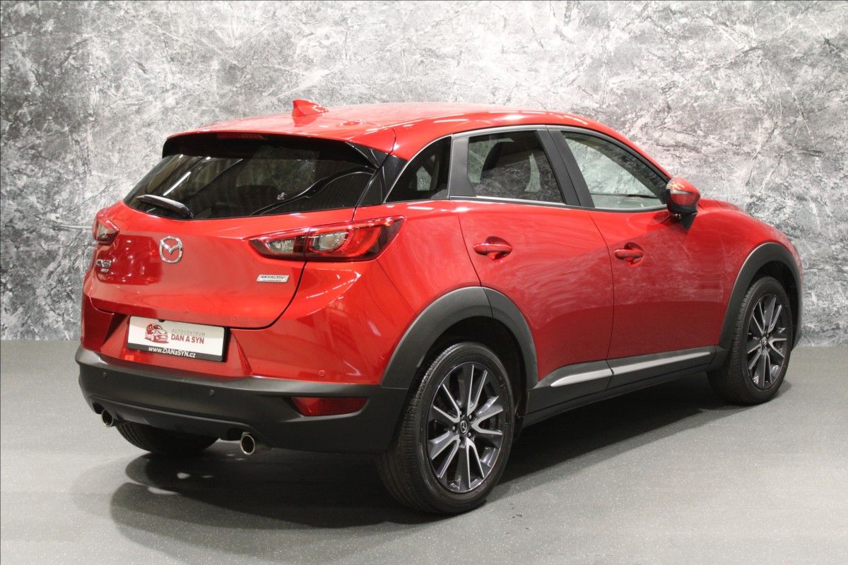 Mazda CX-3, 2,0 i AWD 4X4 LED, SOUL RED - fotka 4