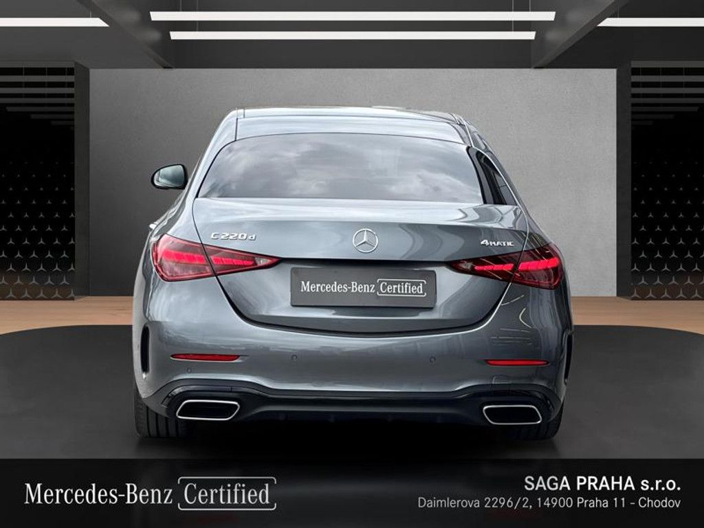 Mercedes-Benz Třídy C, C 220 d 4MATIC AMG Night - fotka 5