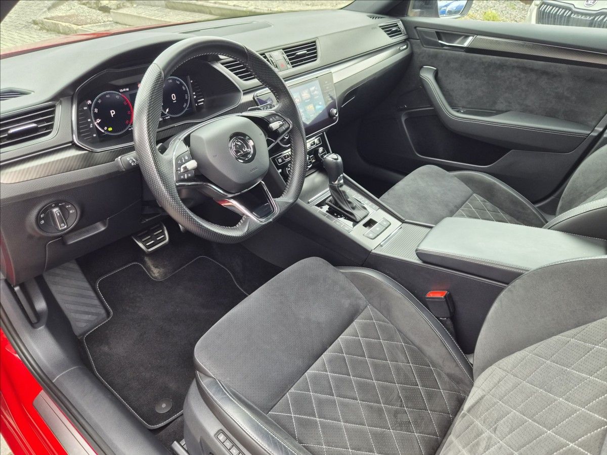 Škoda Superb, 2,0 TDi DSG SPORTLINE *CANTON* - fotka 5