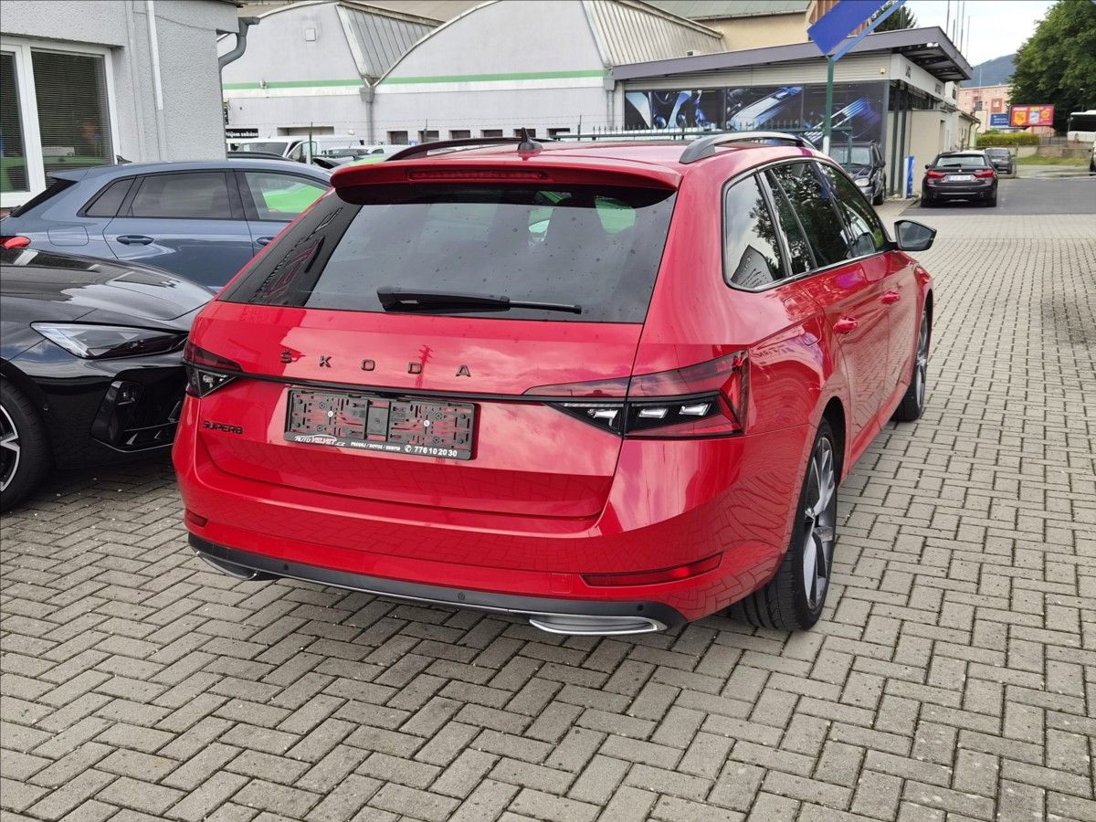 Škoda Superb, 2,0 TDi DSG SPORTLINE *CANTON* - fotka 3