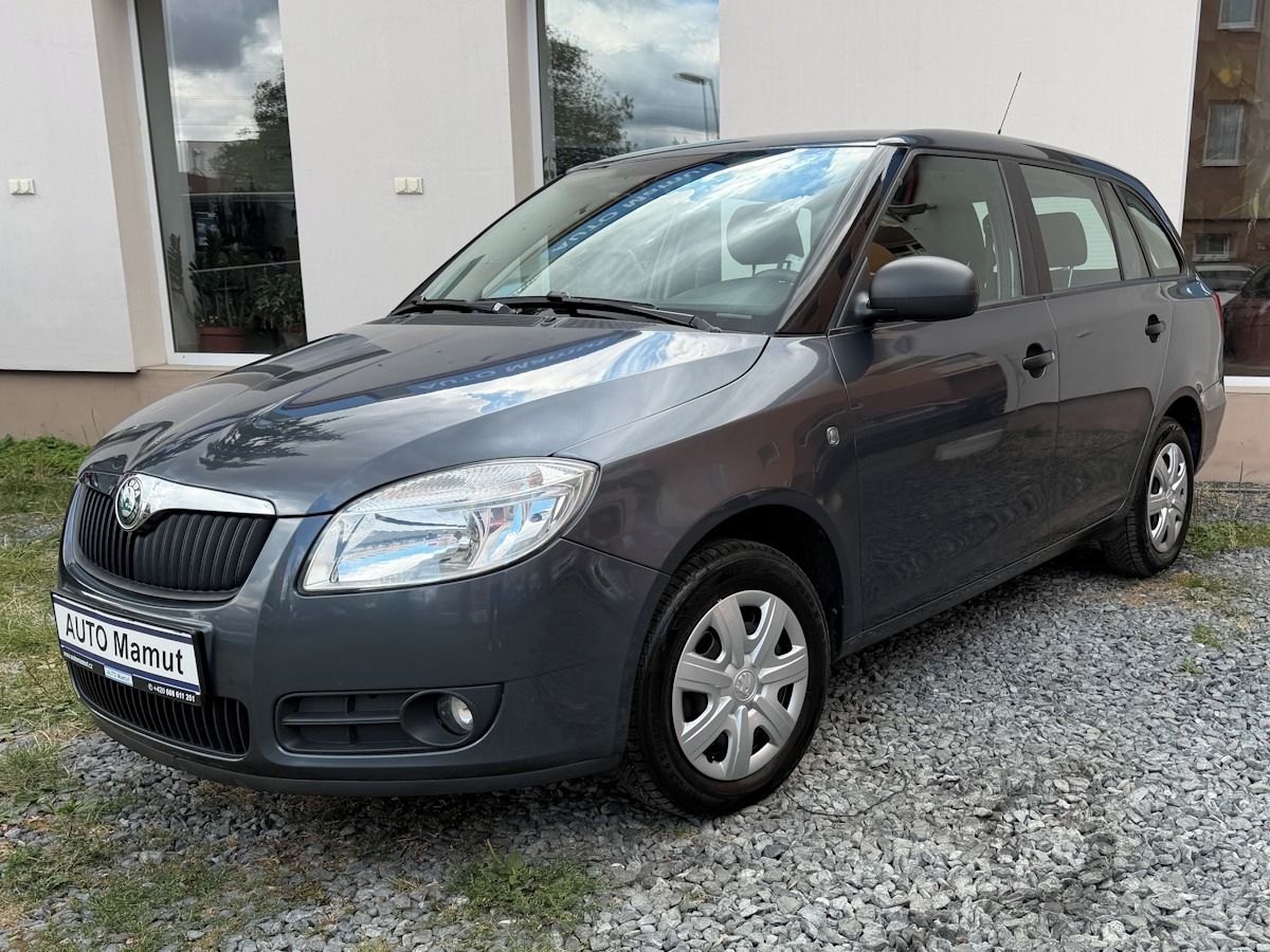 Škoda Fabia, 1.4 16v 63kW bez koroze, 1.maj