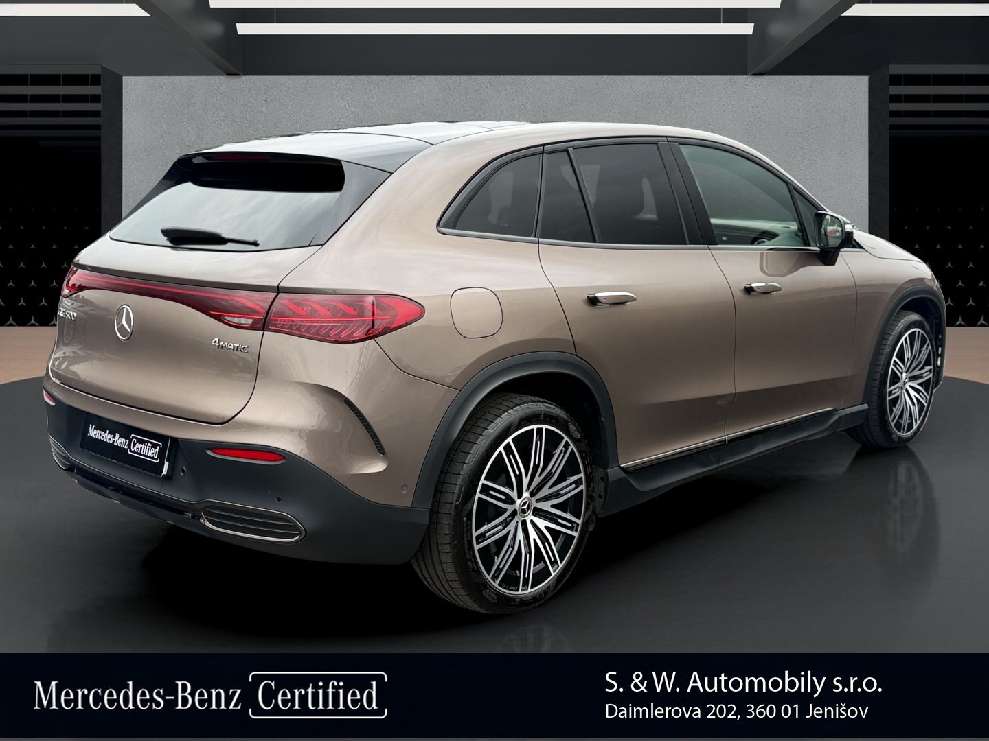 Mercedes-Benz EQE, 500 4MATIC SUV Electric Art Ed - fotka 5