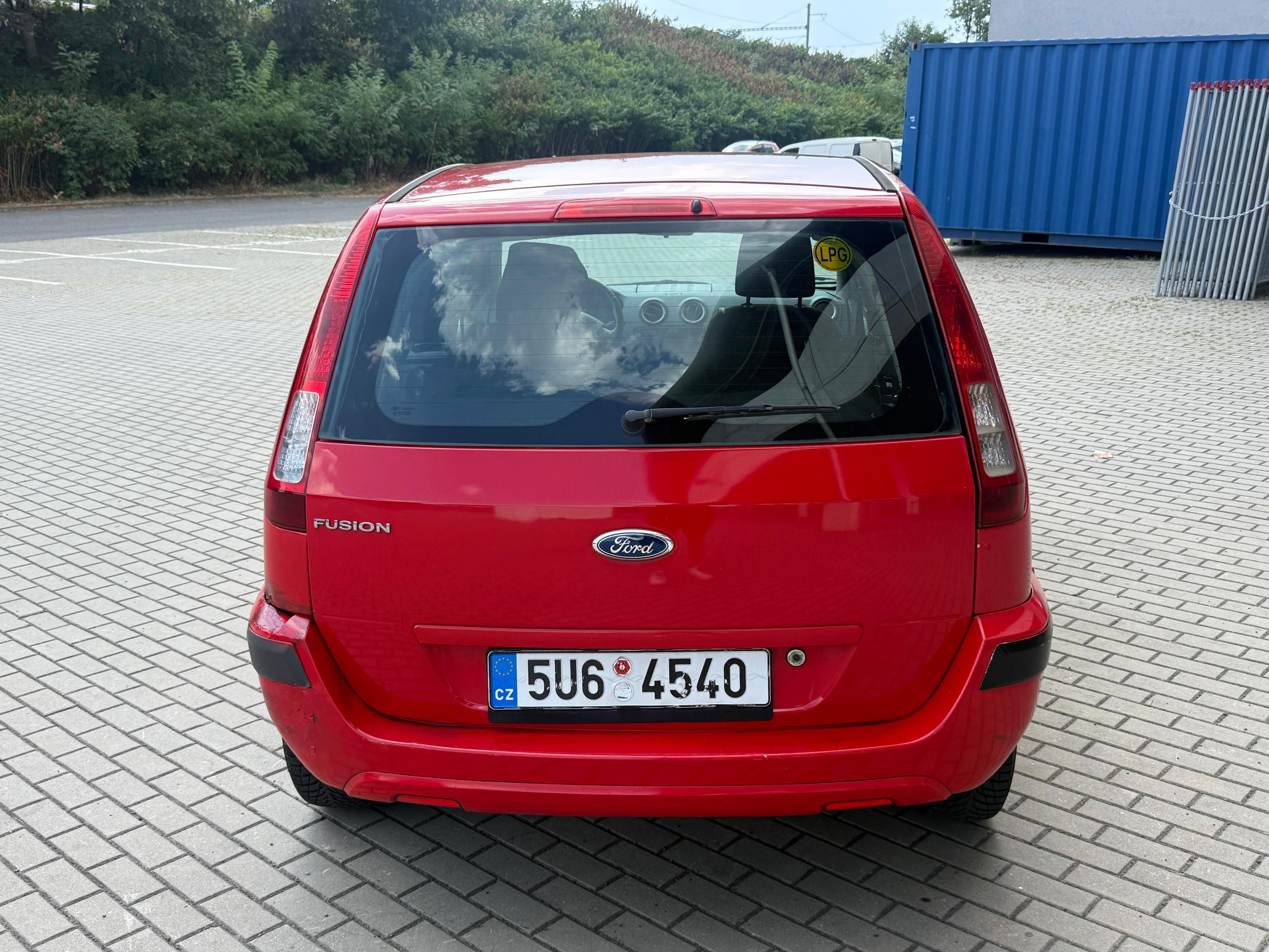 Ford Fusion, 1.4i+LPG, 59kw Původ ČR - fotka 4