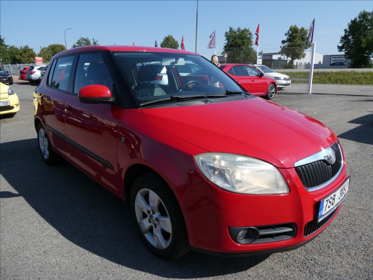 Škoda Fabia, 1,2 HTP 2x kola, koupeno v ČR