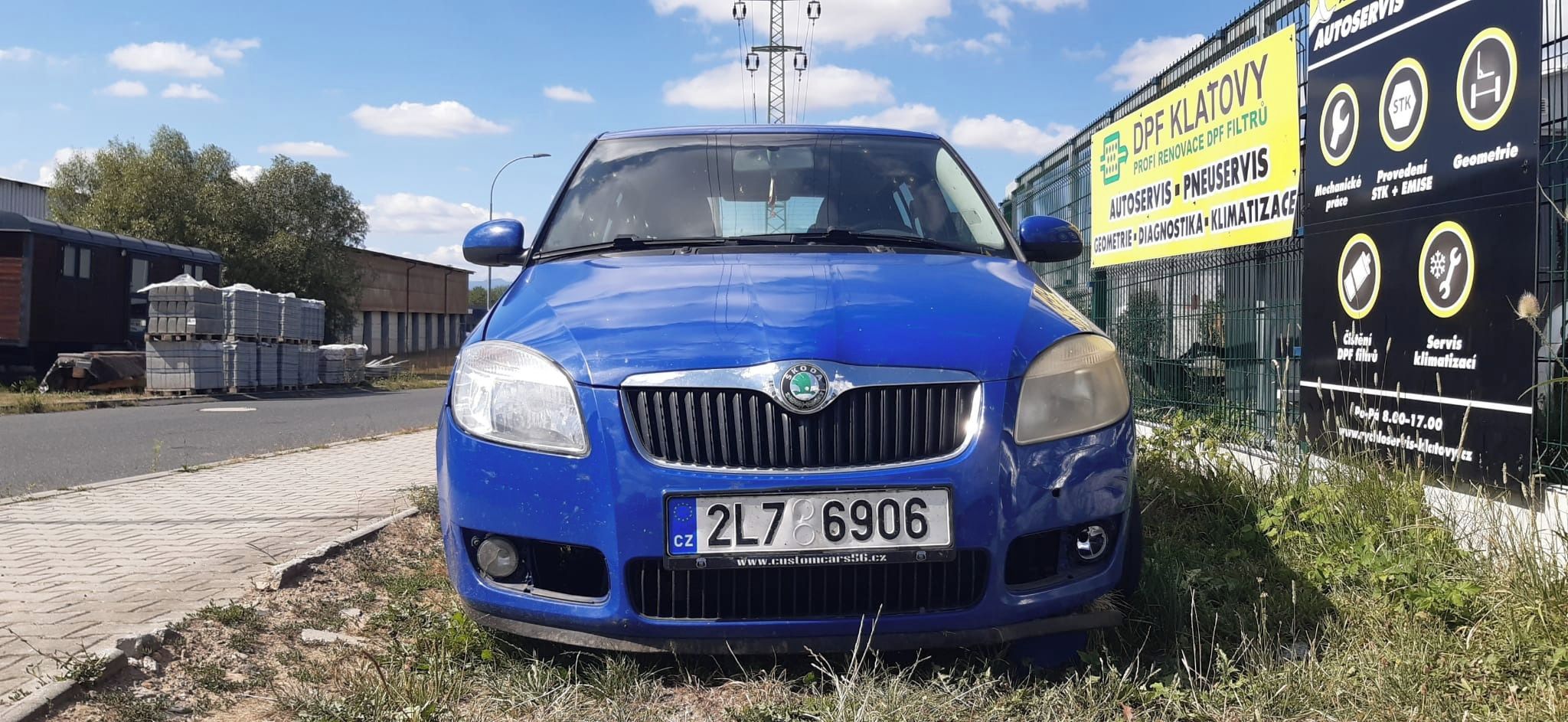 Škoda Fabia, Poškozeno