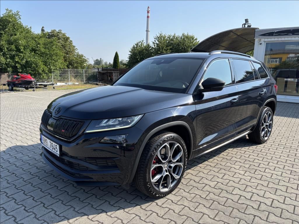 Škoda Kodiaq, 2,0 TDi RS,ČR,1.MAJITEL