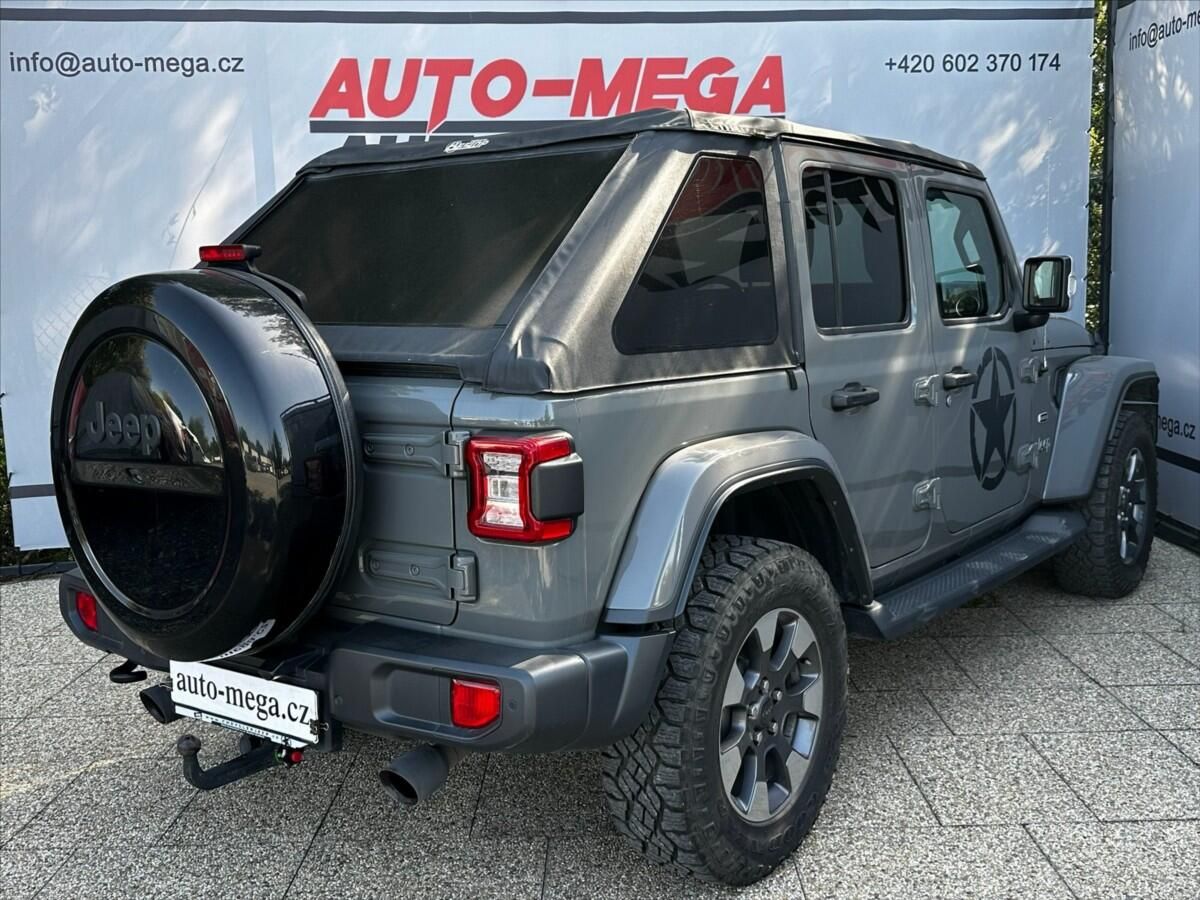 Jeep Wrangler, 2,0 SAHARA-OVERLAND-CZ-HARDTOP - fotka 4