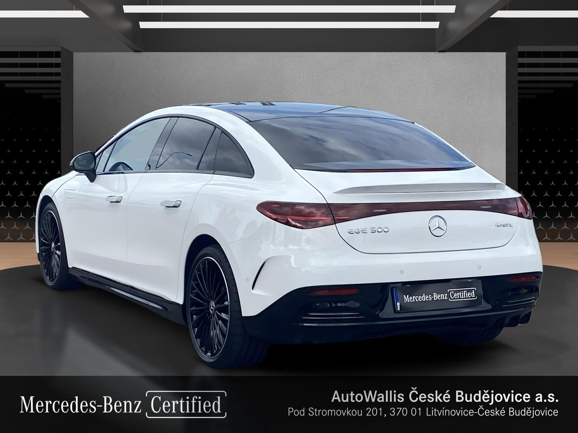 Mercedes-Benz EQE, EQE 500 4MATIC ElectricArt - fotka 3