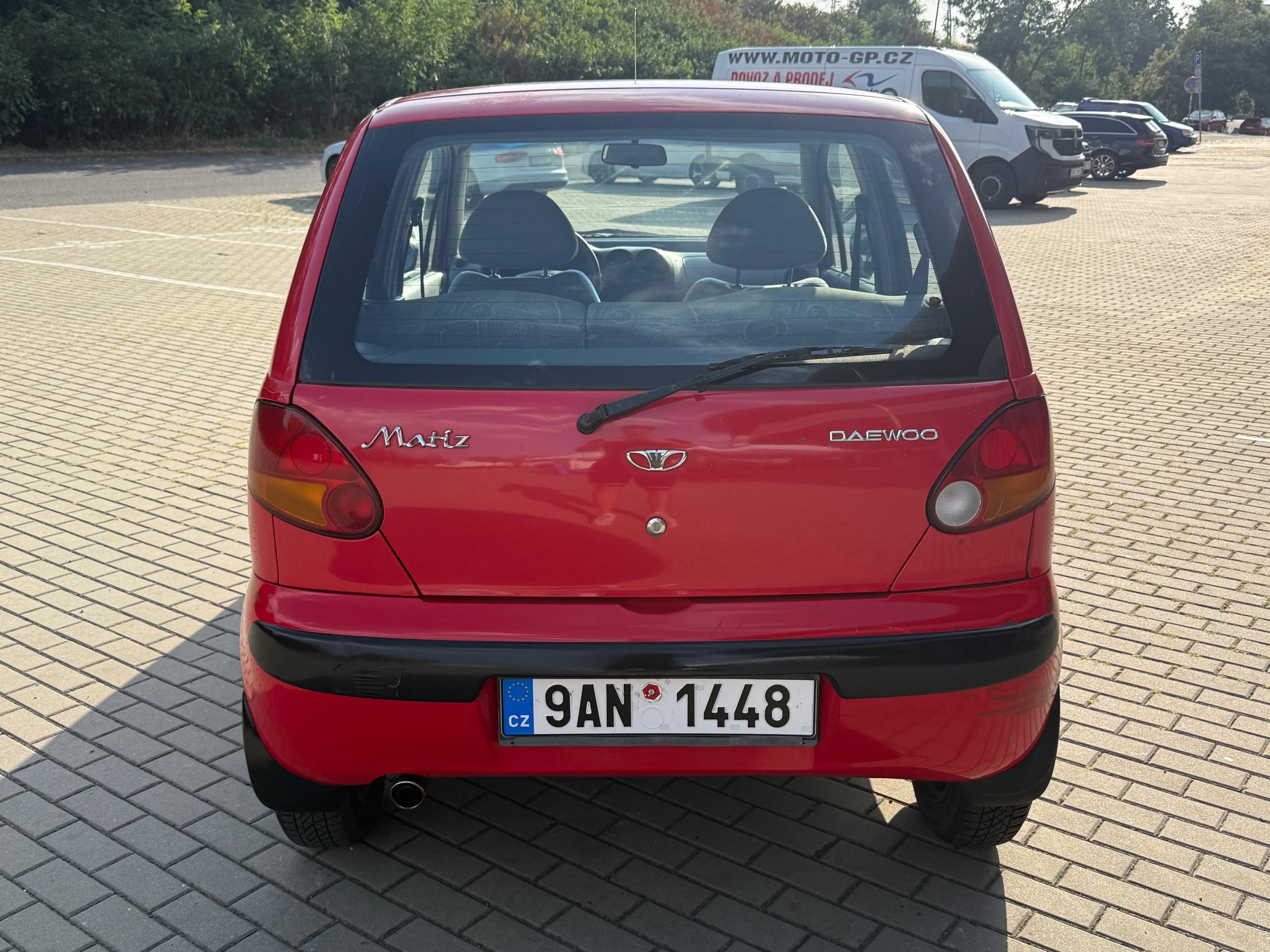 Daewoo Matiz, 0.8i, 38kw 68t. KM! - fotka 4