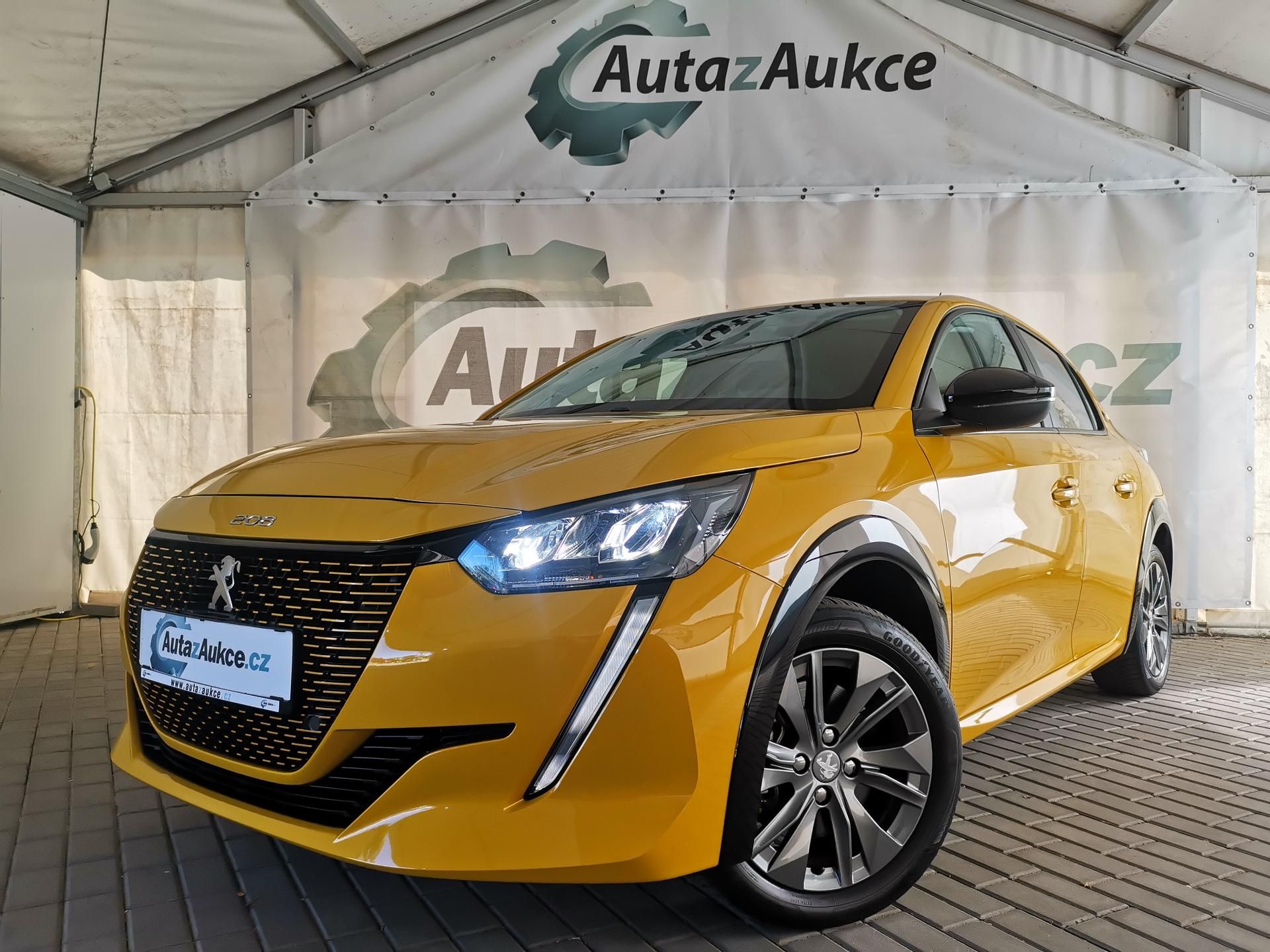 Peugeot 208, e LED APPCAR TOVARNÍ ZÁRUKA
