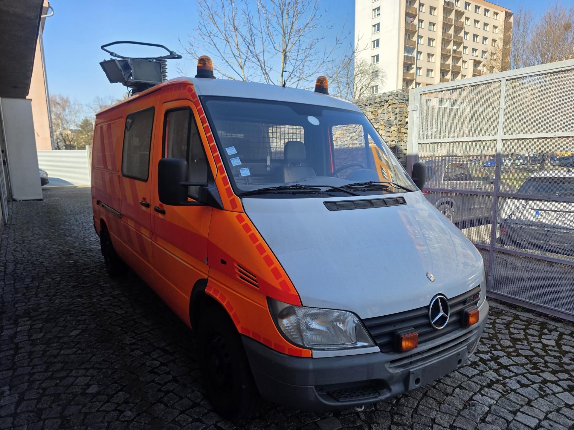 Mercedes-Benz Sprinter, 270CD 5valec 67 tkm  montážní