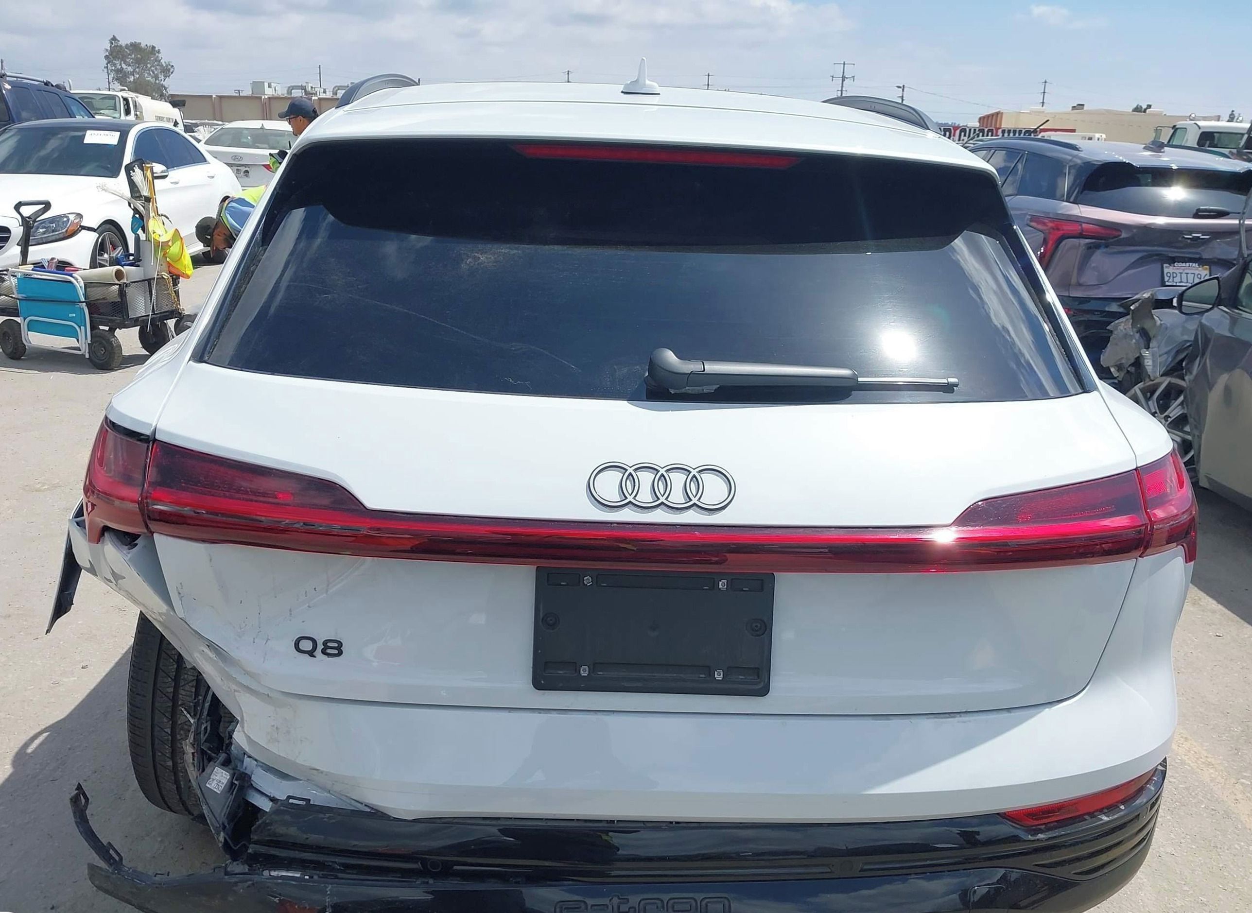 Audi Q8 e-tron, Auto na cestě - fotka 6