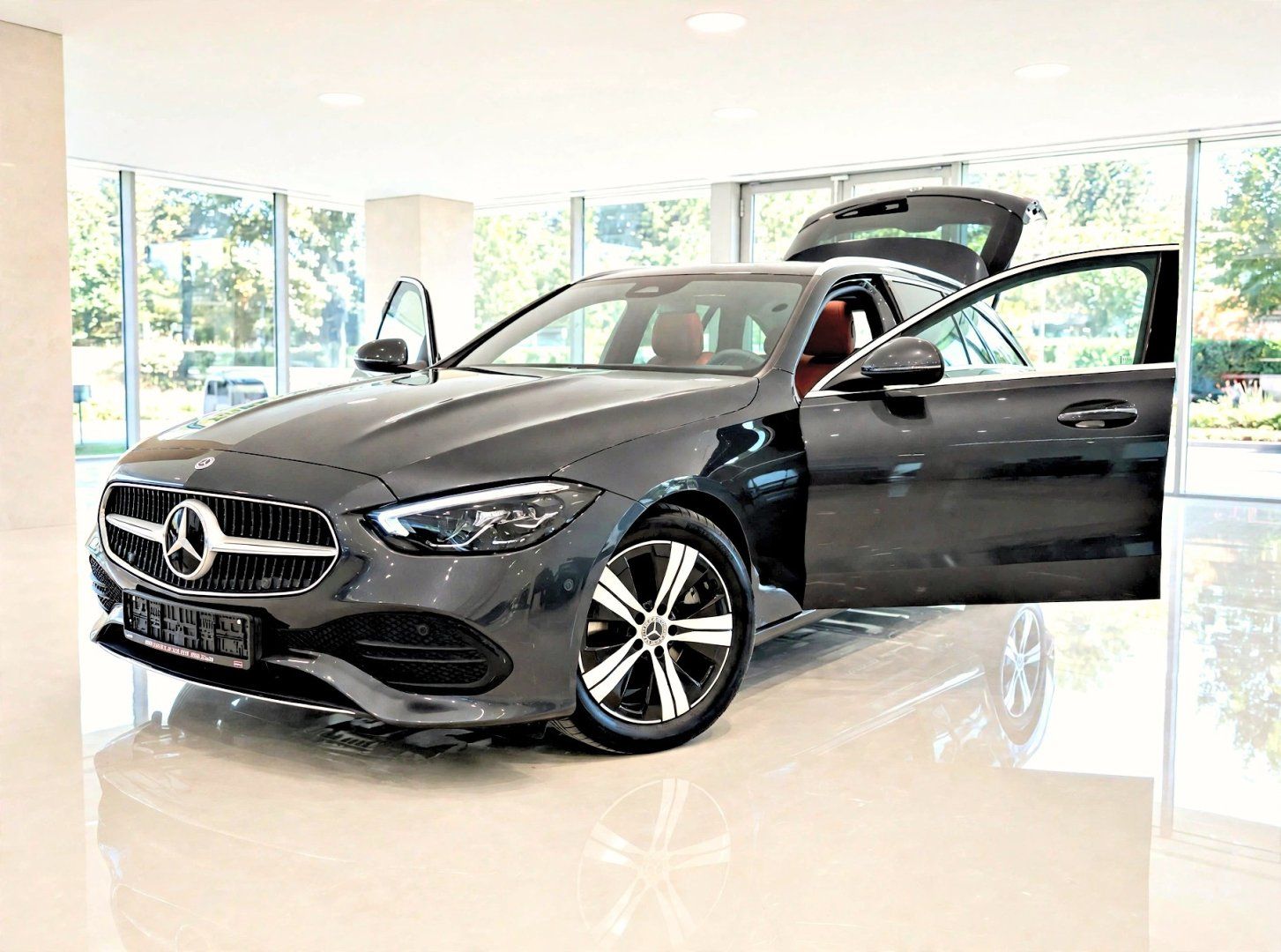 Mercedes-Benz Třídy C, 200d 9G Luxury Line,Kůže