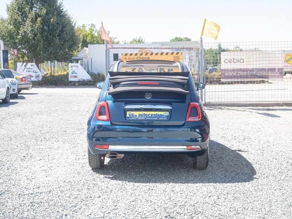 Fiat 500, 1.2i 51KW – KABRIO - fotka 6