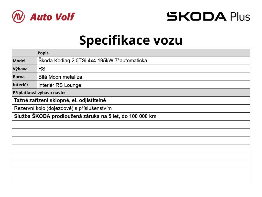 Škoda Kodiaq, RS 2.0 TSi 195 kW - fotka 2