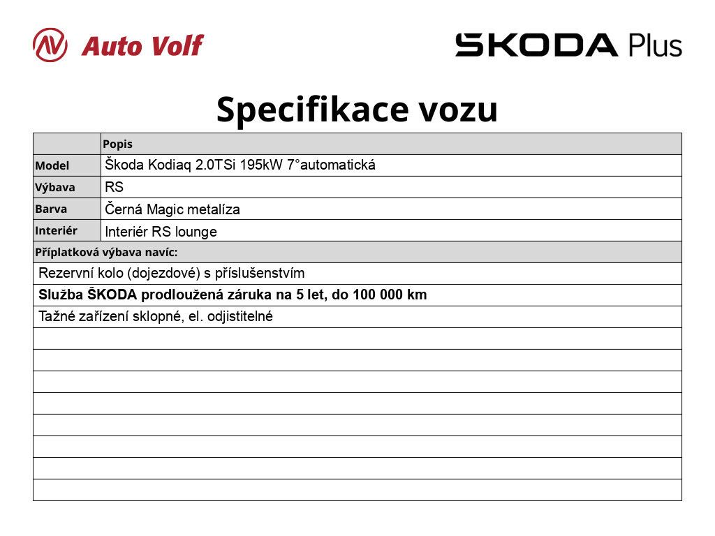 Škoda Kodiaq, RS 2.0 TSi 195 kW - fotka 2