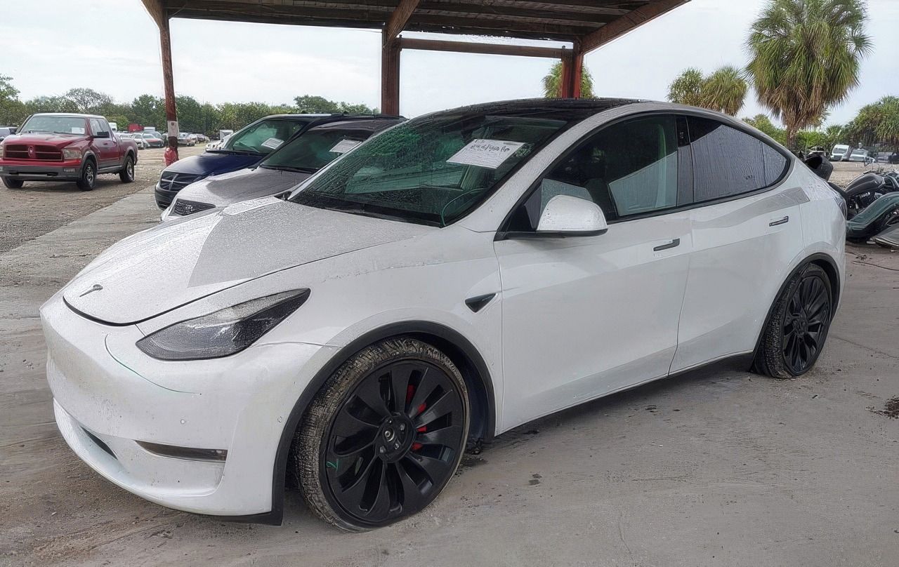 Tesla Model Y, Auto na cestě