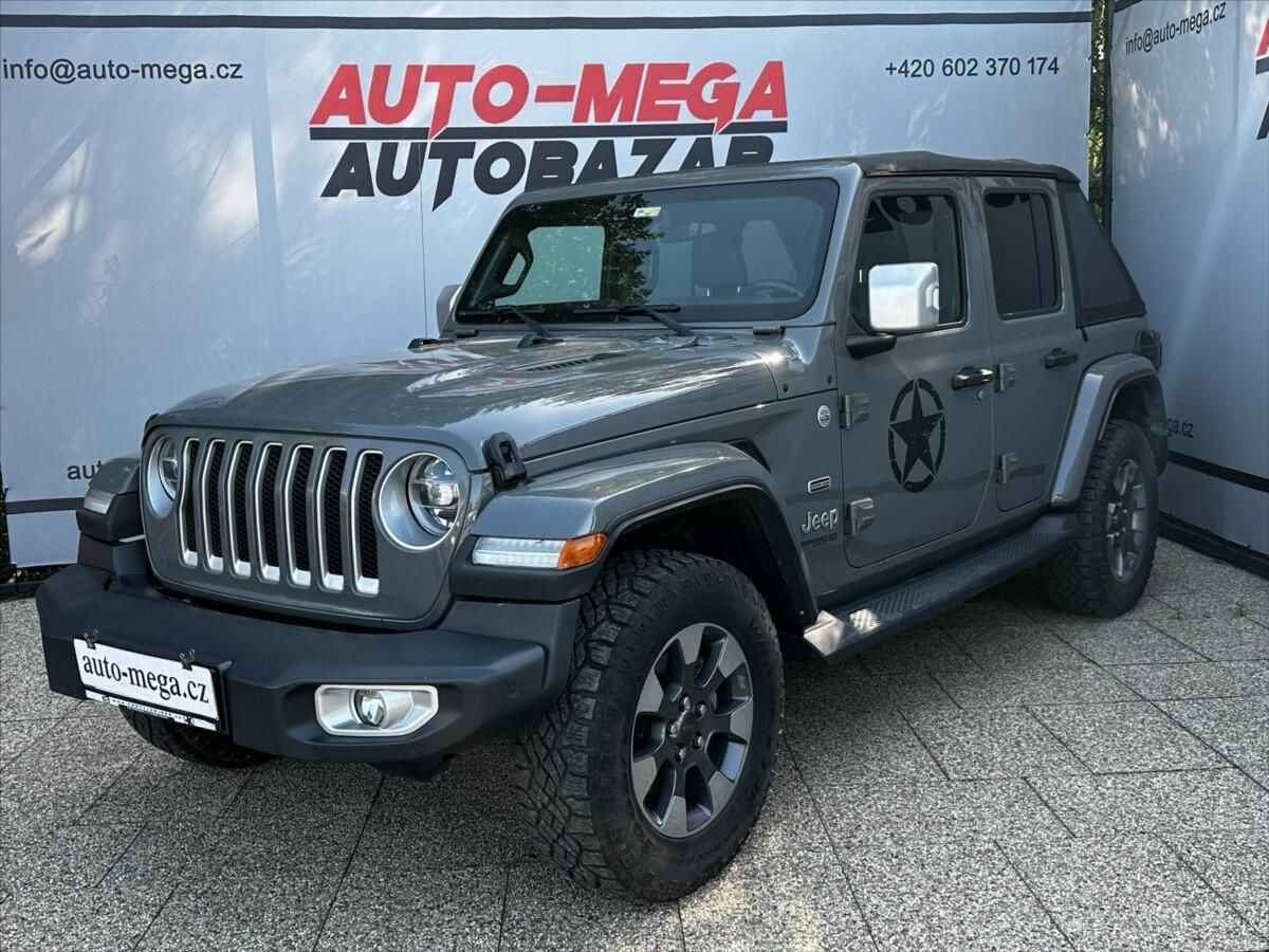Jeep Wrangler, 2,0 SAHARA-OVERLAND-CZ-HARDTOP