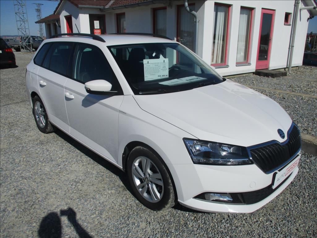Škoda Fabia, 1,0 TSI, klima,servis,DPH,CZ,