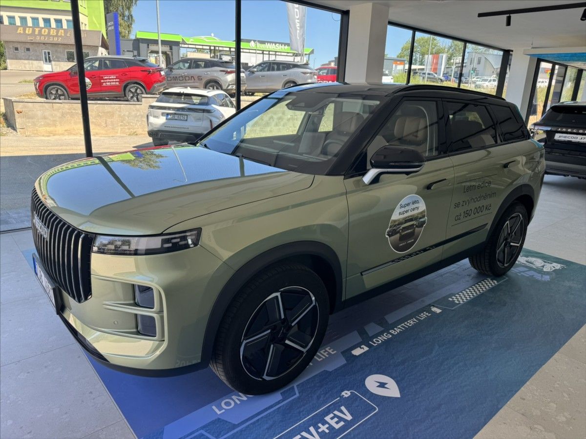 Jaecoo 7, 1,5 PHEV EXLUSIVE Hnédá kůže