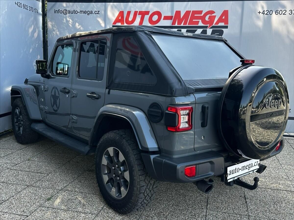 Jeep Wrangler, 2,0 SAHARA-OVERLAND-CZ-HARDTOP - fotka 6
