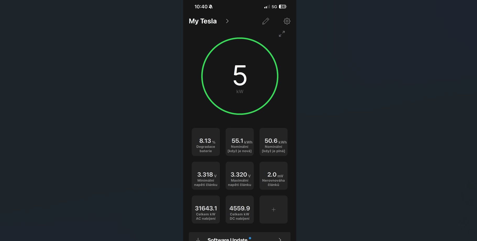 Tesla Model 3, LFP, SoH 92 %, tažné, DPH - fotka 6