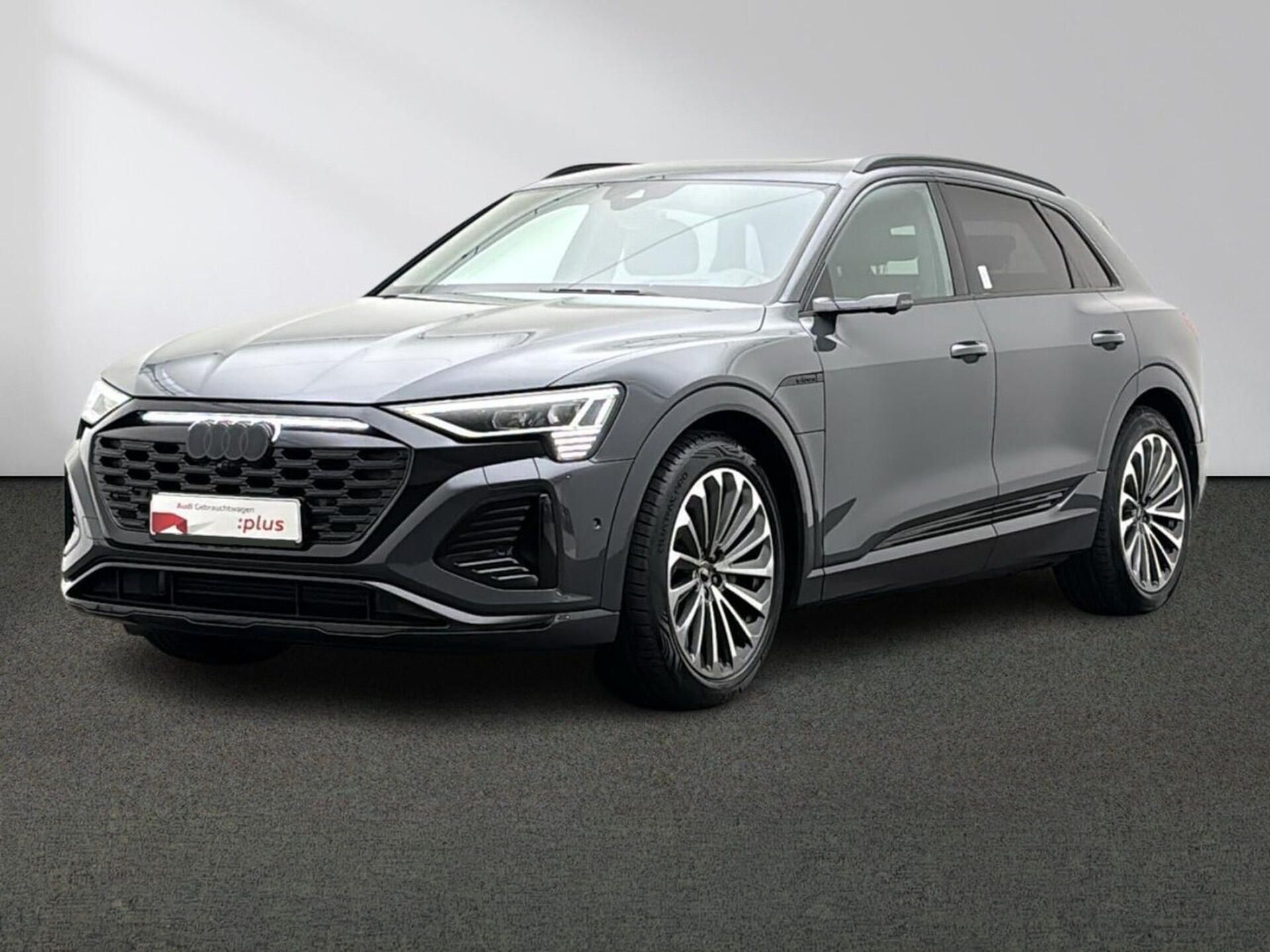 Audi Q8 e-tron, 55 q S-Line Pano B&O 360 Venti