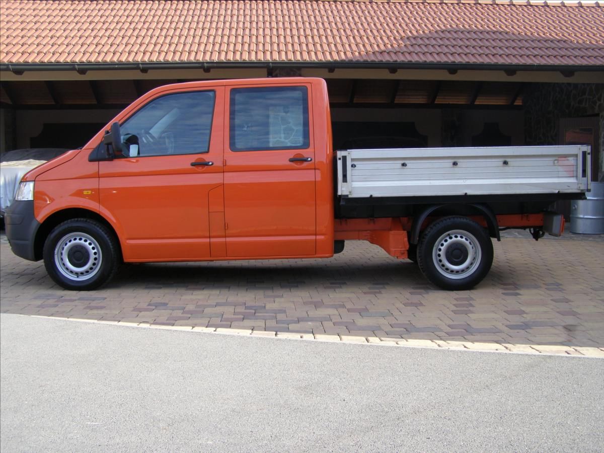 Volkswagen Transporter, 1,9   DVOJKABINA 6 MIST - fotka 2
