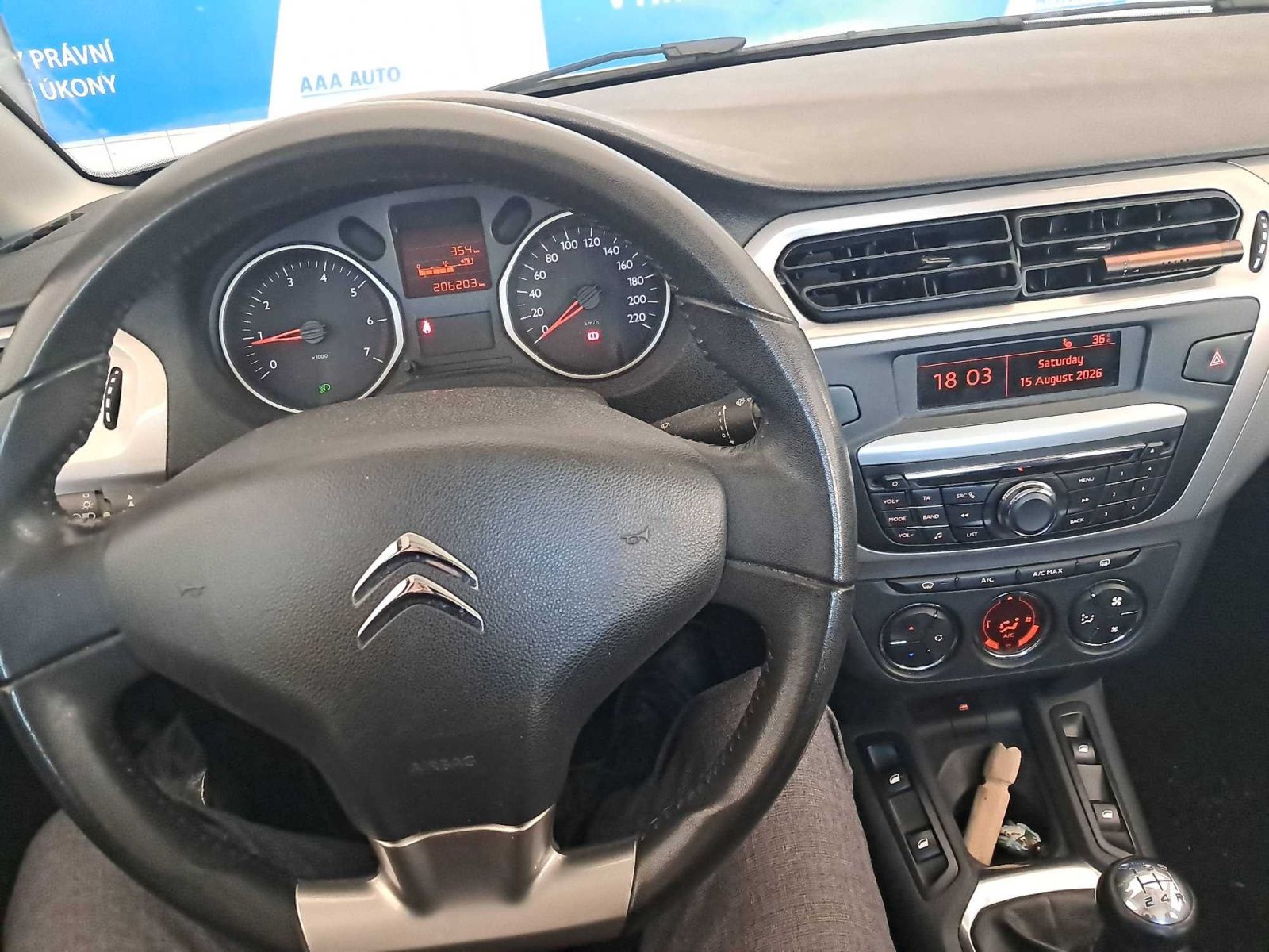Citroën C-Elysée, 1.2 VTi, Klima - fotka 3
