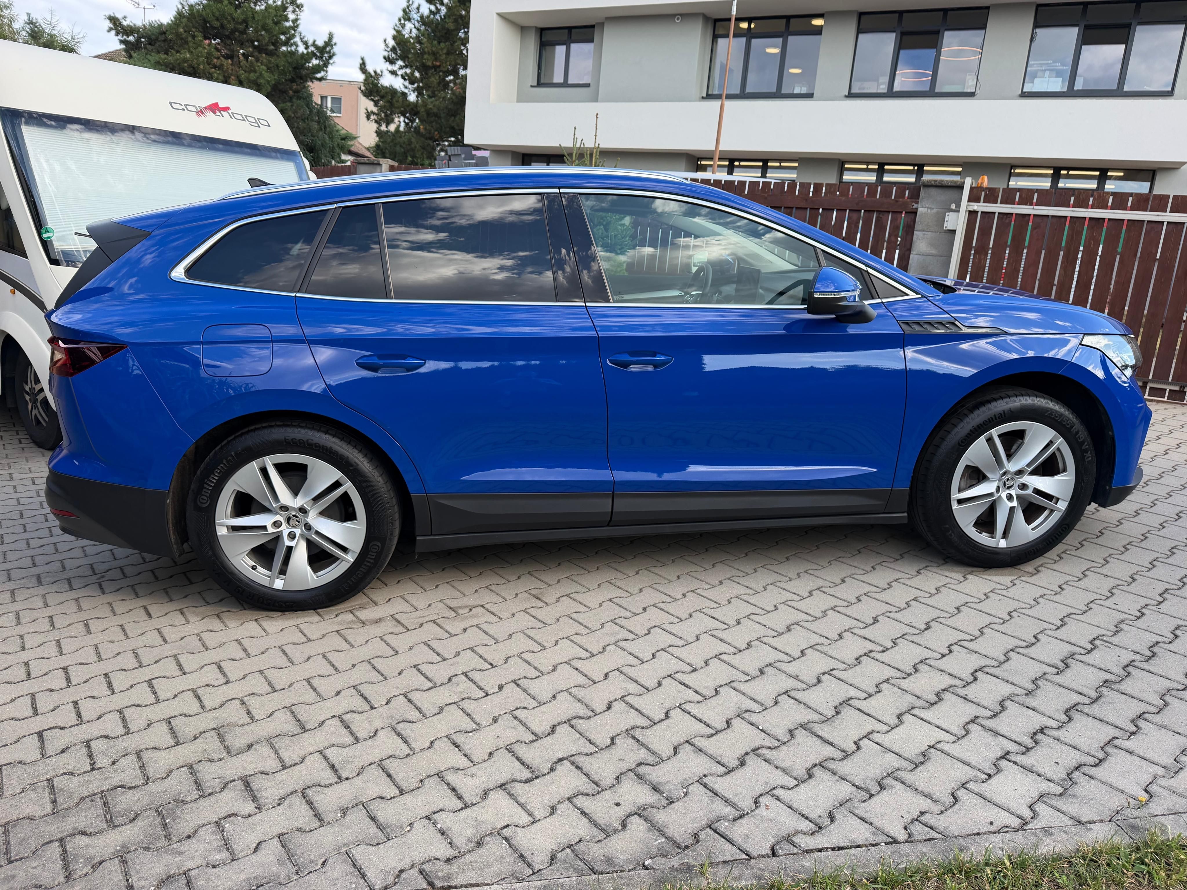 Škoda Enyaq, iV80, 150kw, tažné, SoH 91% - fotka 5