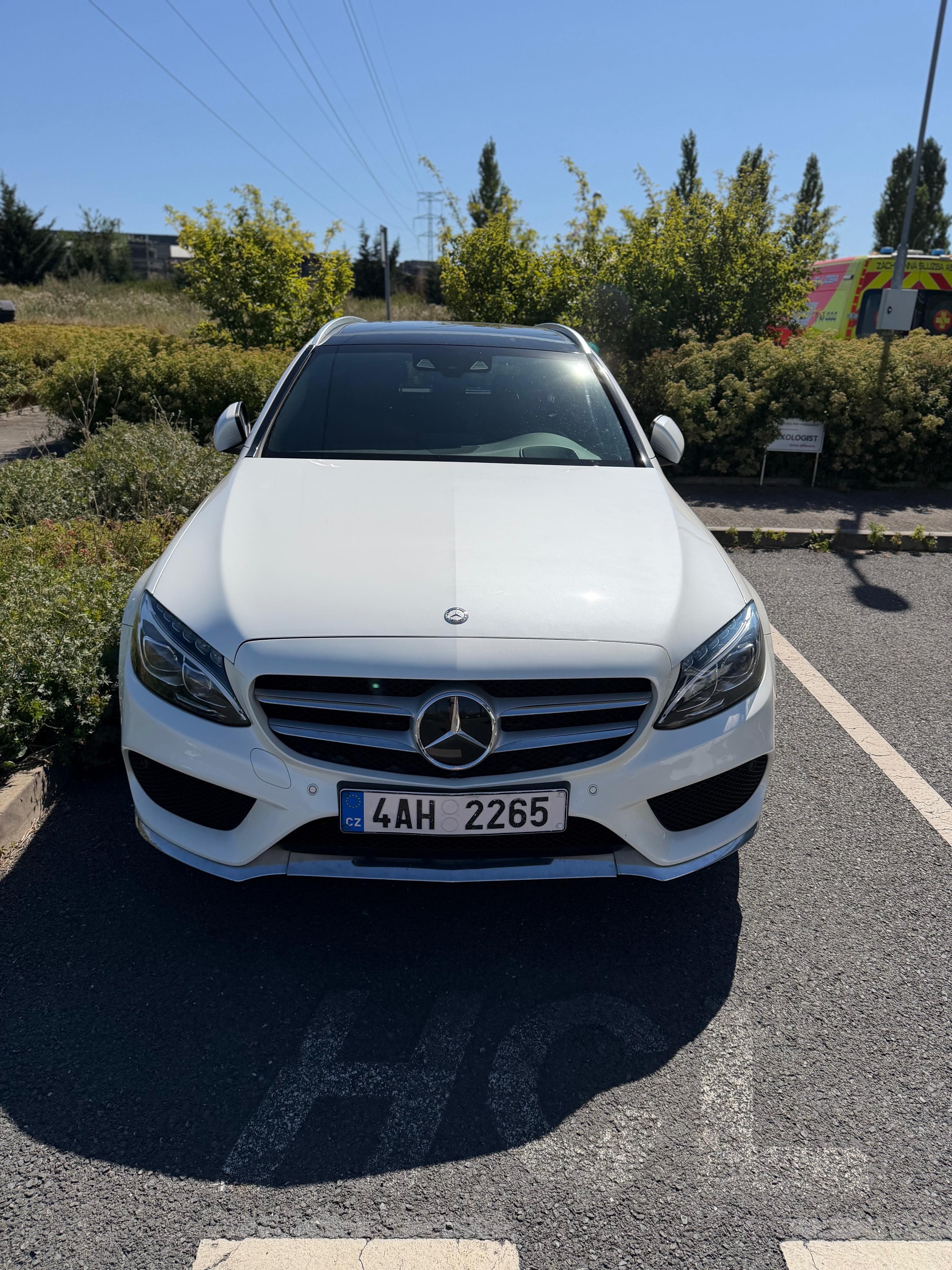 Mercedes-Benz Třídy C, AMG, Burmaster, Pano, Full