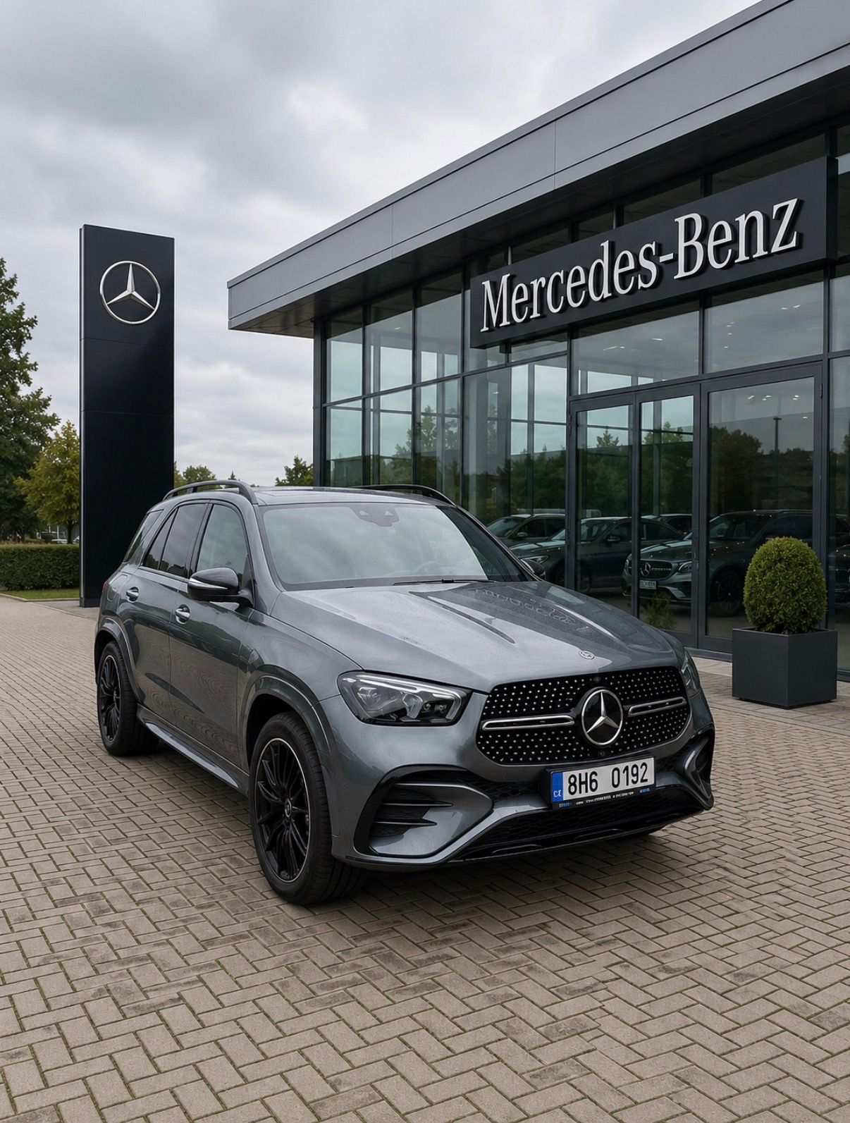 Mercedes-Benz GLE, 450D*vzduch*ABC*BURM*kůže*AHK