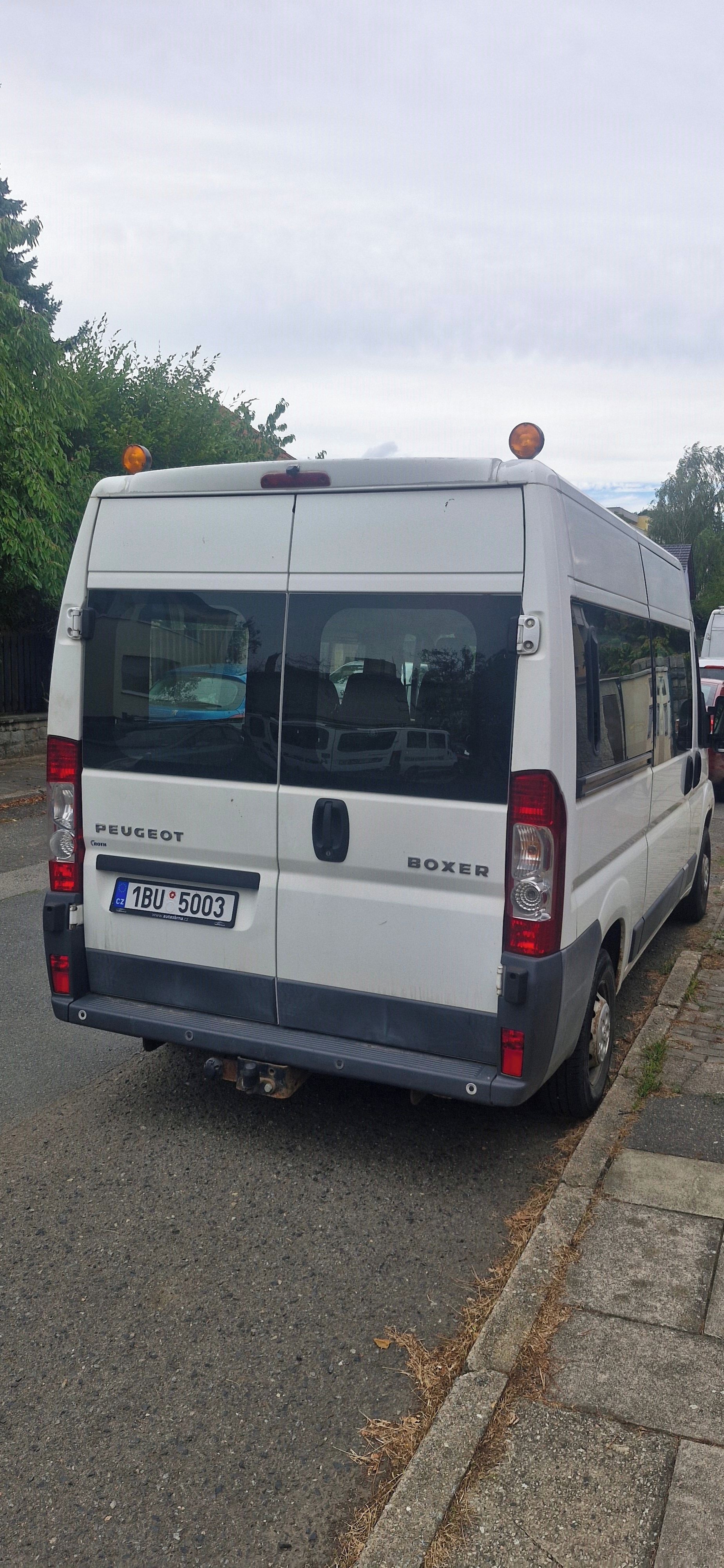 Peugeot Boxer, 9 místné, nová STK , tažné - fotka 4